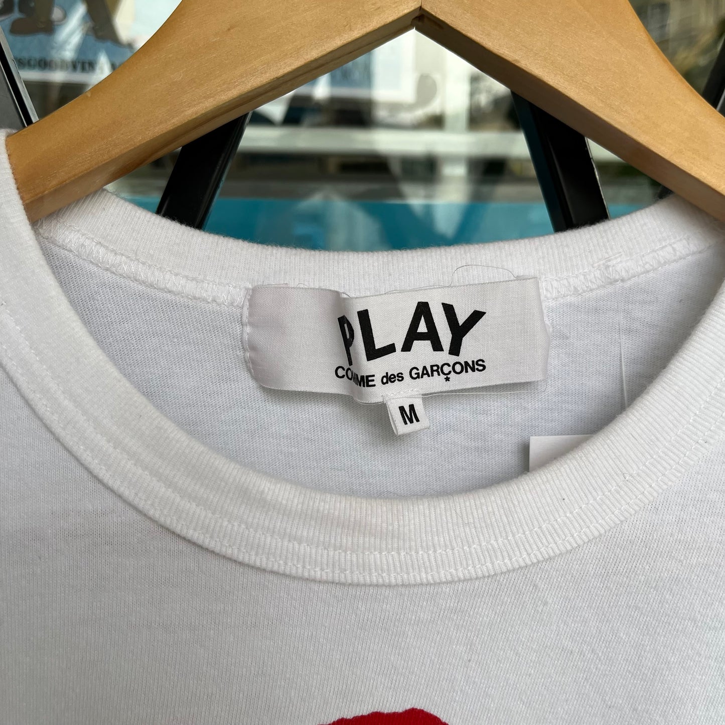 CDG PLAY Tee - Size M