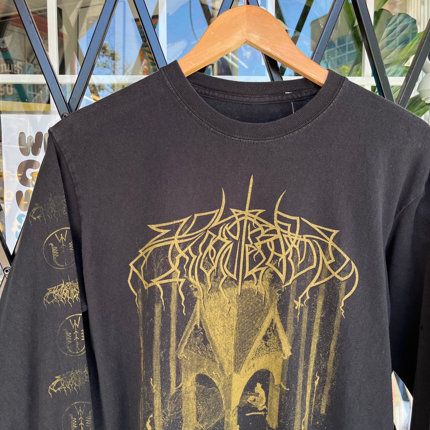 Wolves Black Metal Band Long Sleeve - Size M