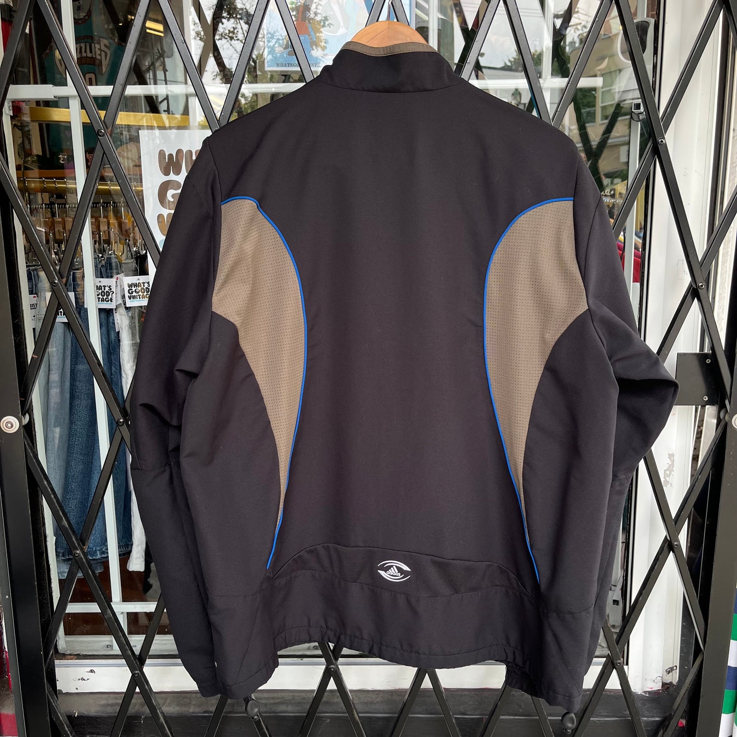 Adidas New Zealand All Blacks Rugby Windbreaker - Size L