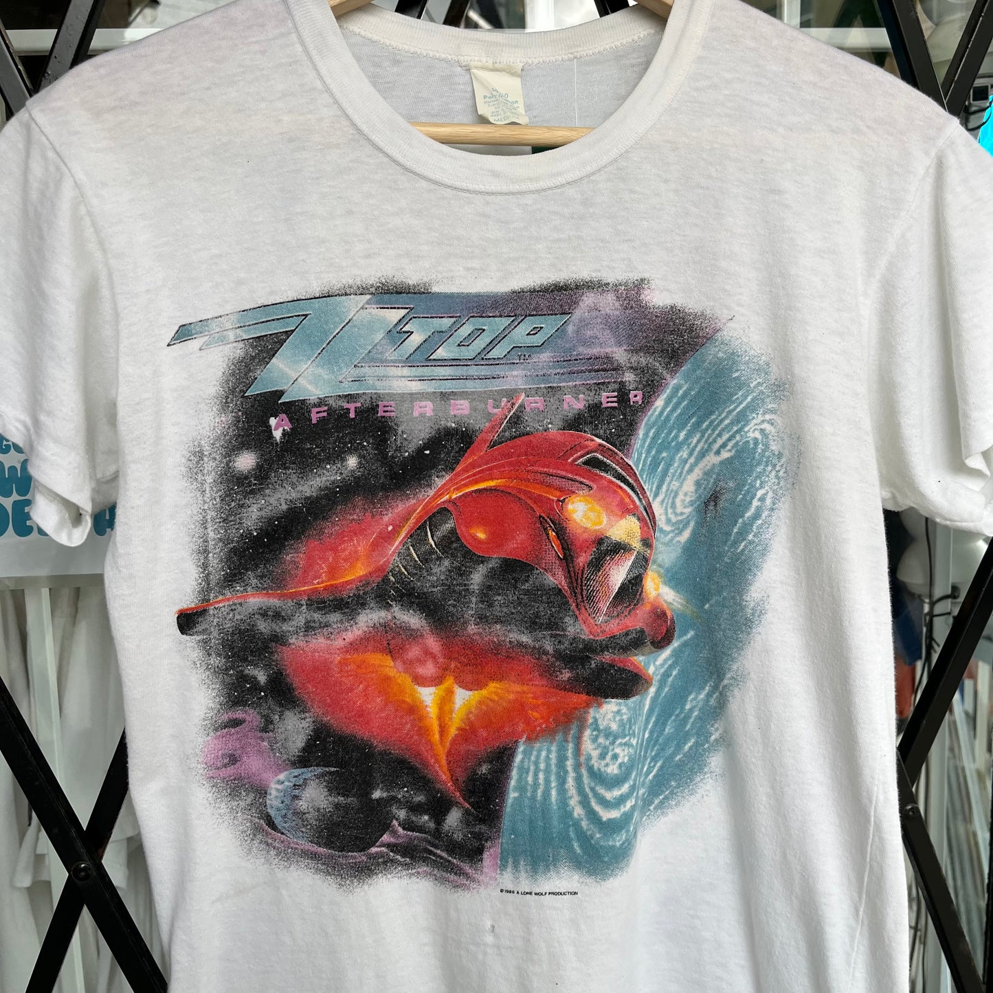 1986 ZZ Top Afterburner Tee - Size M