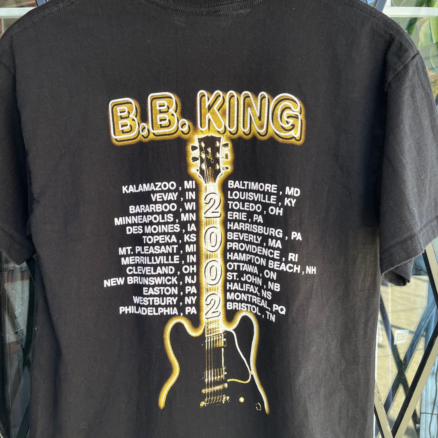 2002 BB King Tour Tee - Size M