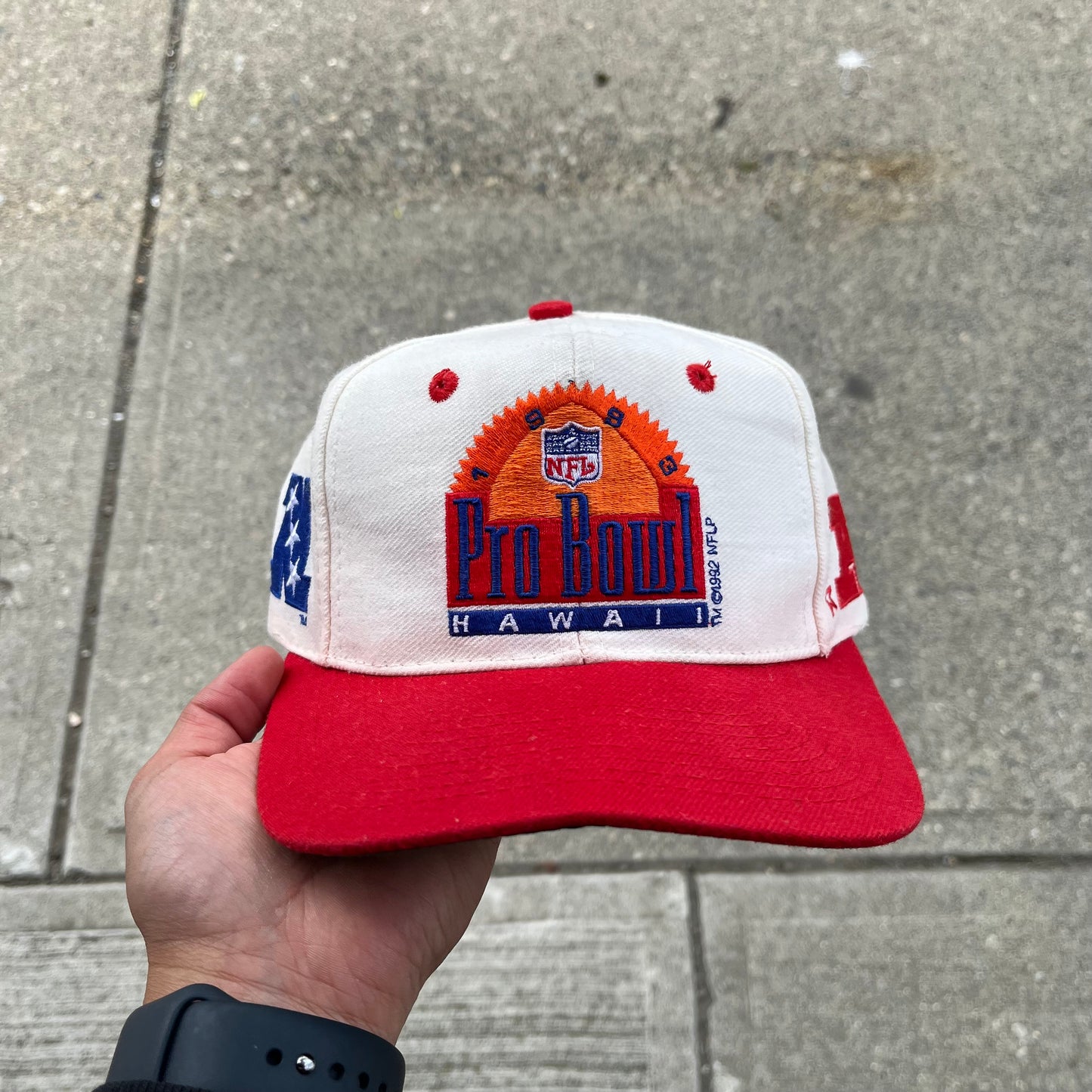 1993 Logo 7 NFL Pro Bowl Hawaii Snapback