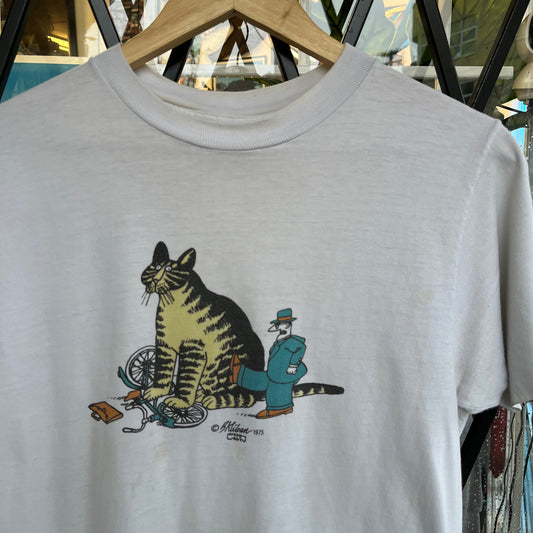 1975 Crazy Shirt Giant Cat Tee - Size M