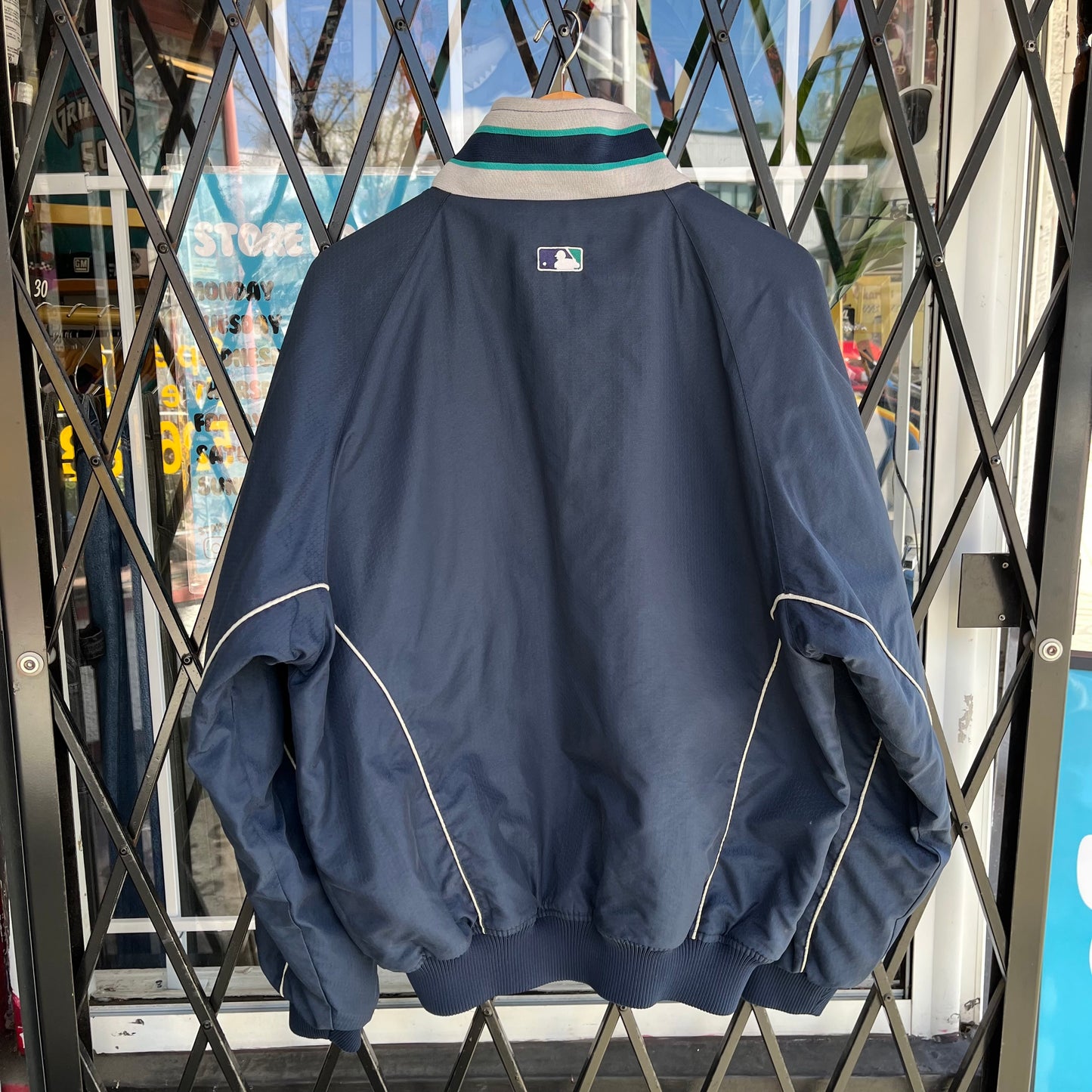 Vintage Seattle Mariners Dug Out Jacket - Size L