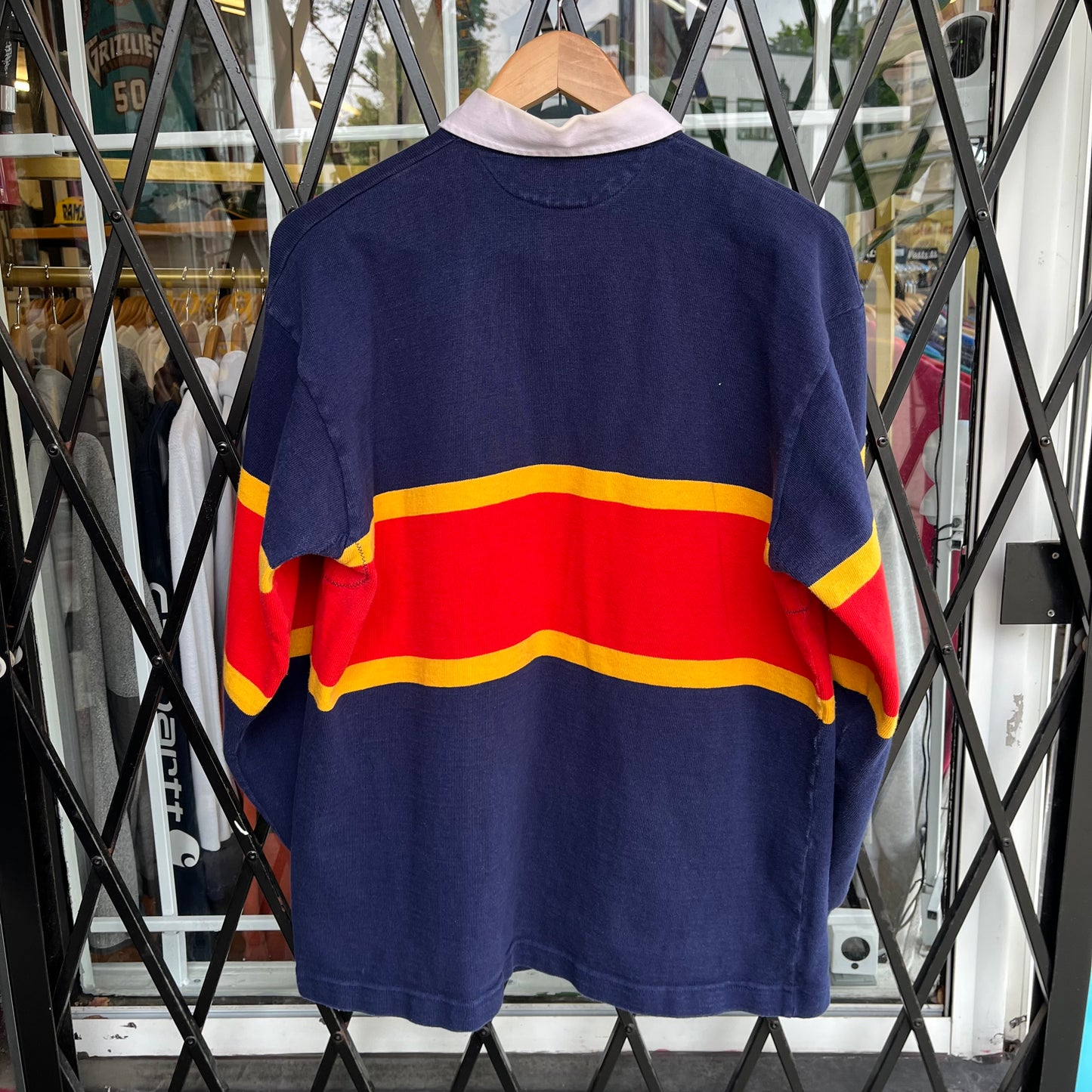 Vintage Queens University Rugby Long Sleeve - Size XL