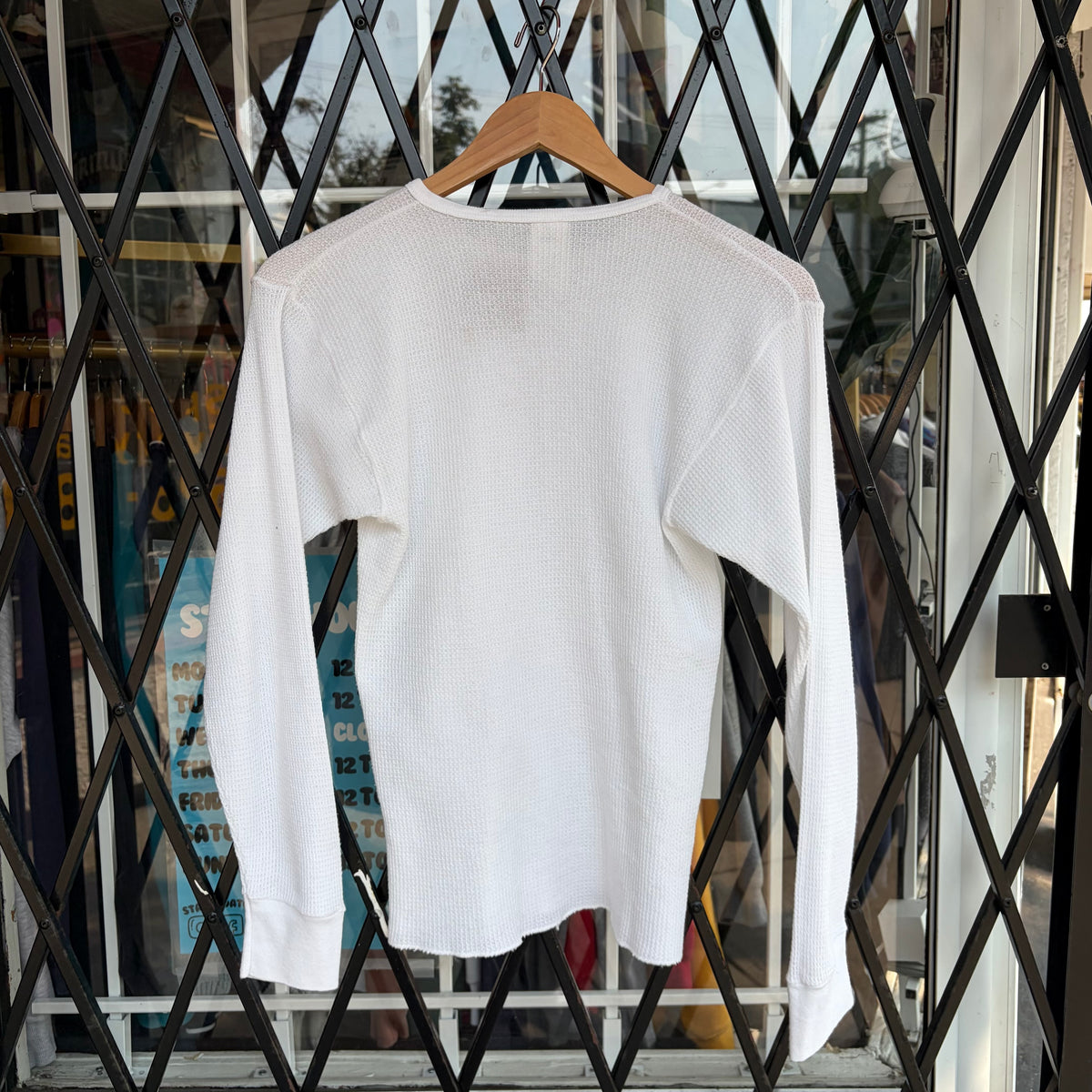 Vintage Indera Thermal Waffle Long Sleeve - Size XL