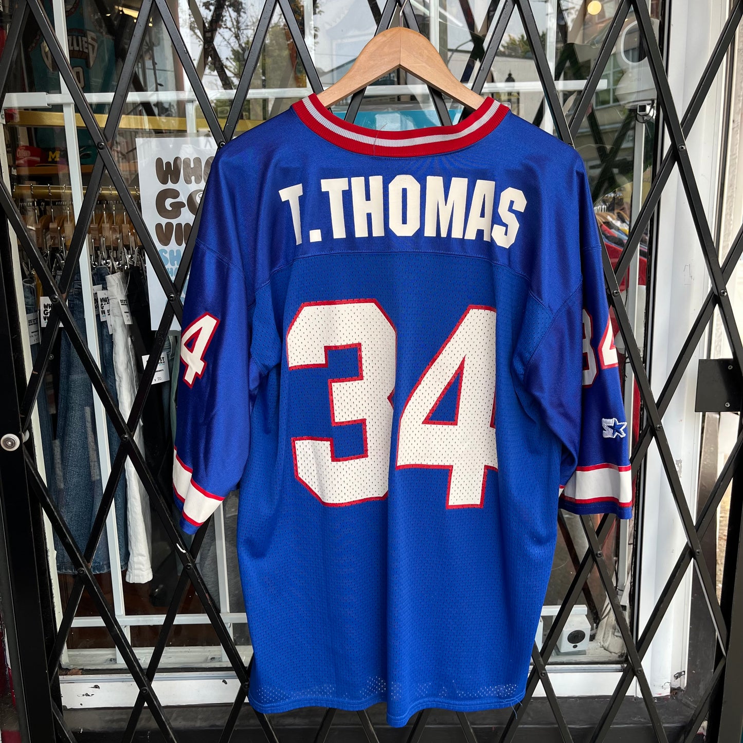 Vintage Starter Buffalo Bills Thurman Thomas Jersey - Size L