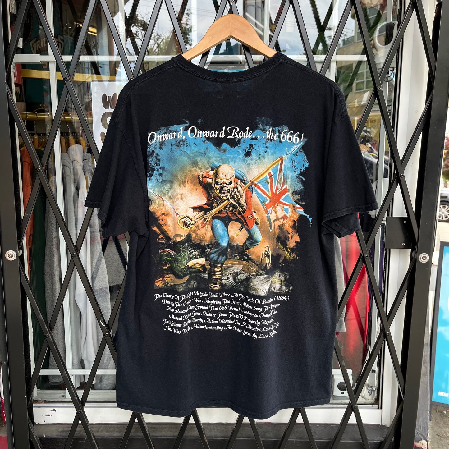 2016 Iron Maiden x Trooper Beer Tee - Size XL