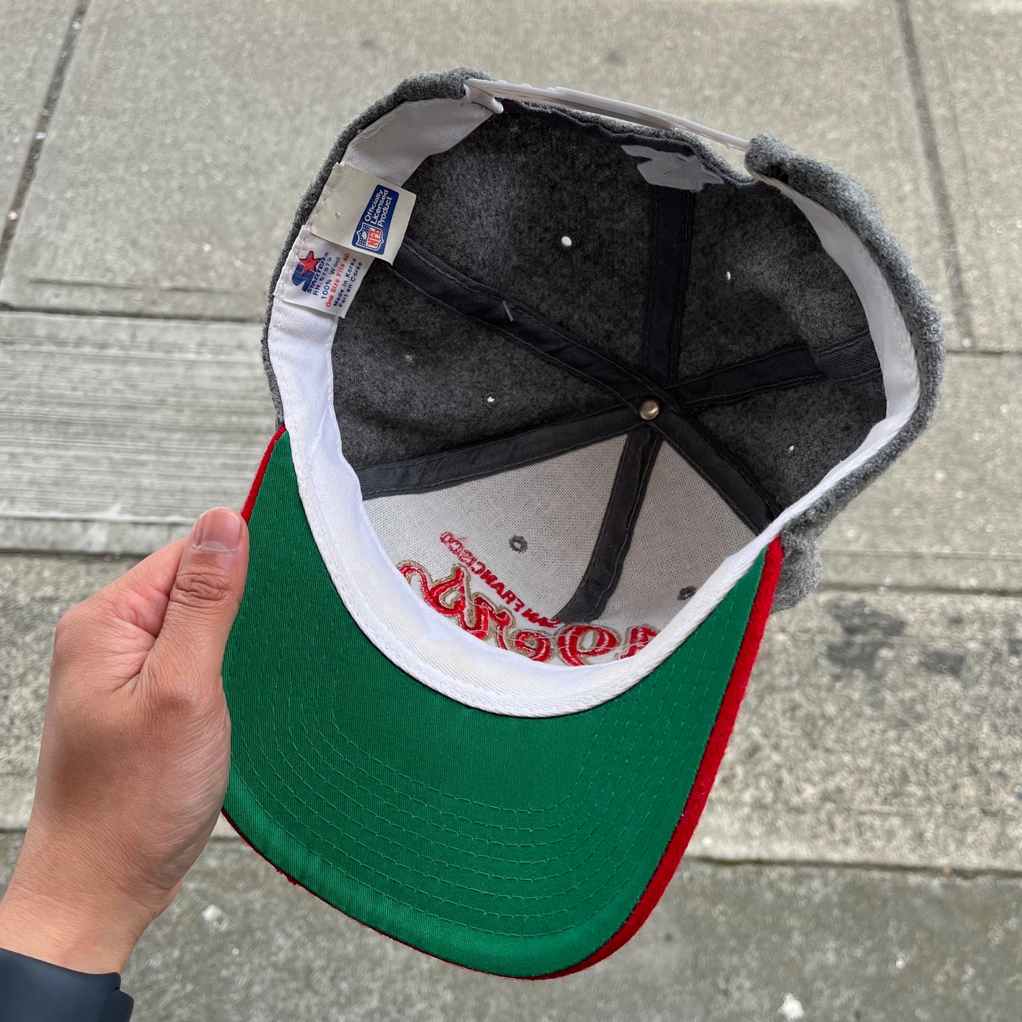 Vintage Starter SF 49ers Melton Wool Snapback