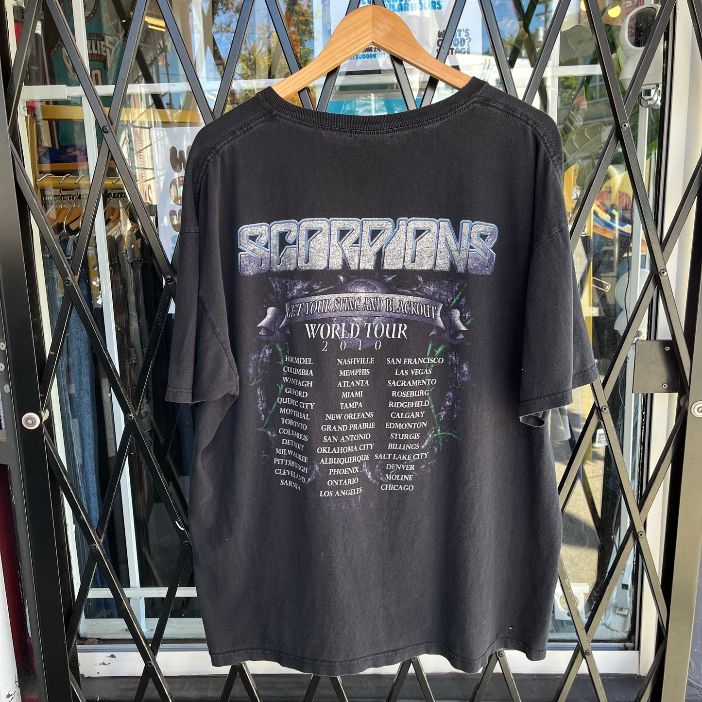2010 Scorpions Tour Tee - Size XXL