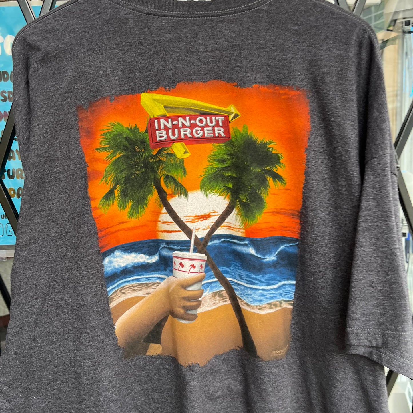 In-N-Out Palm Tree Tee - Size XXXL