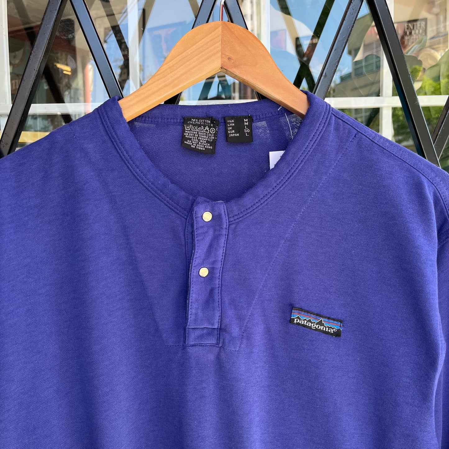 Vintage Patagonia Snap Sweater - Size M