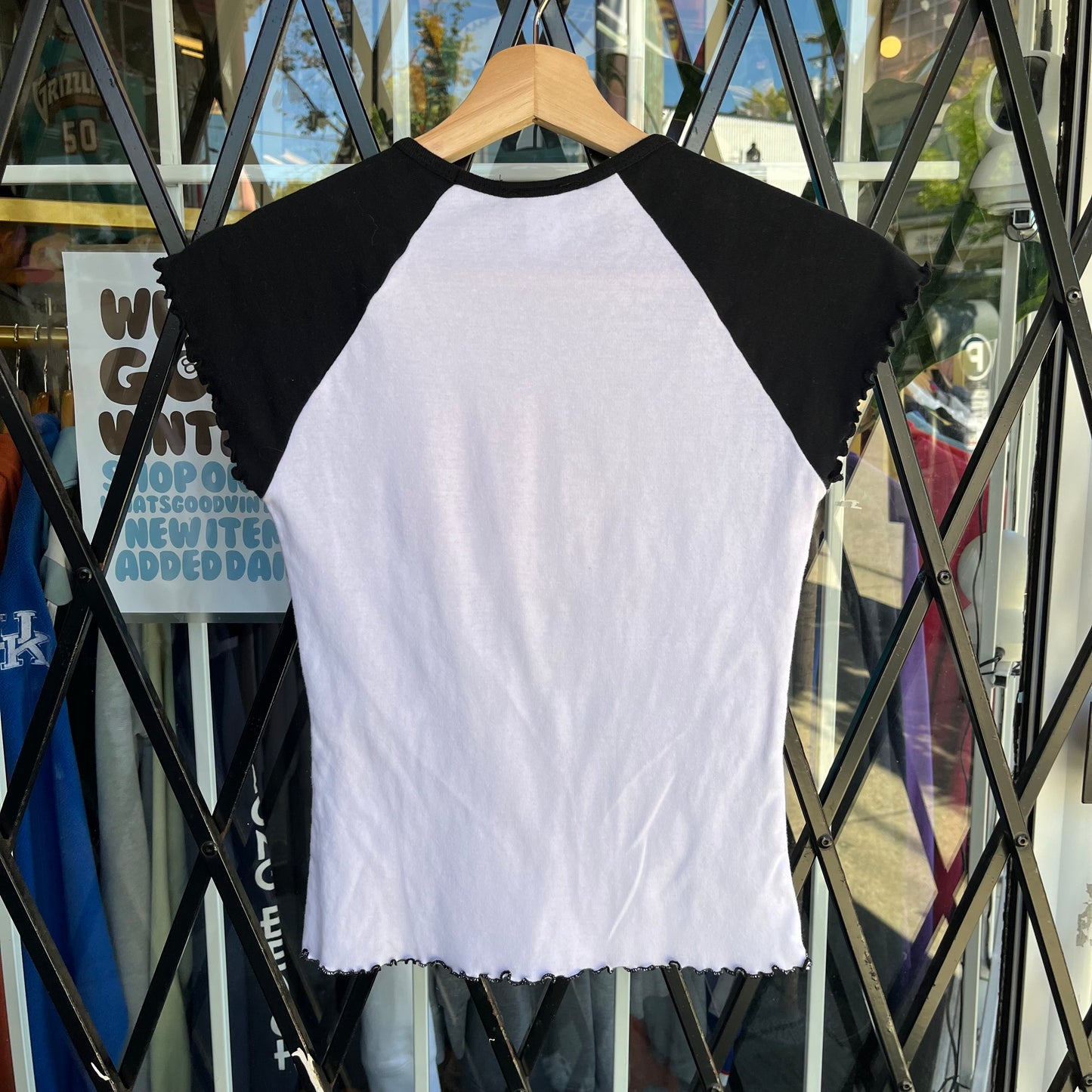 Y2K Betty Boop Baby Tee - Size WMNS S