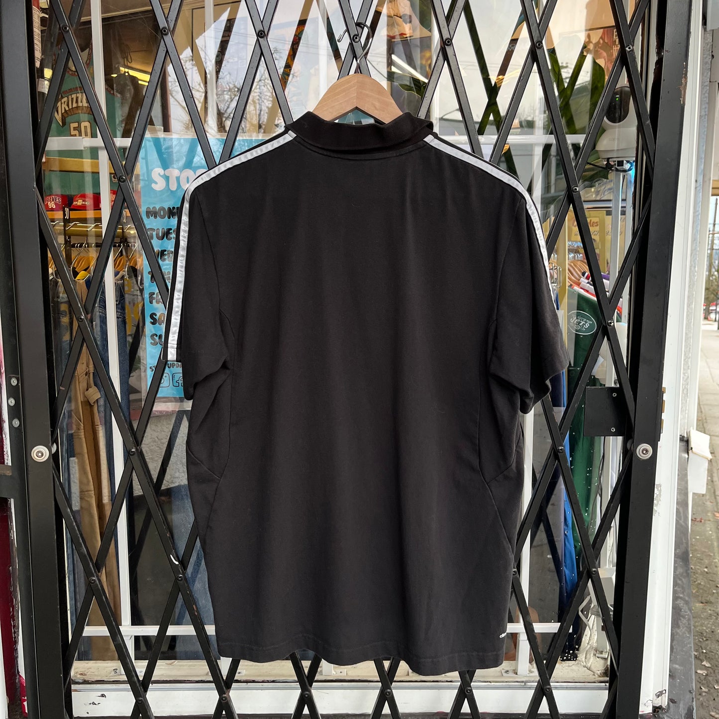 Adidas New Zealand All Blacks Rugby Shirt - Size L