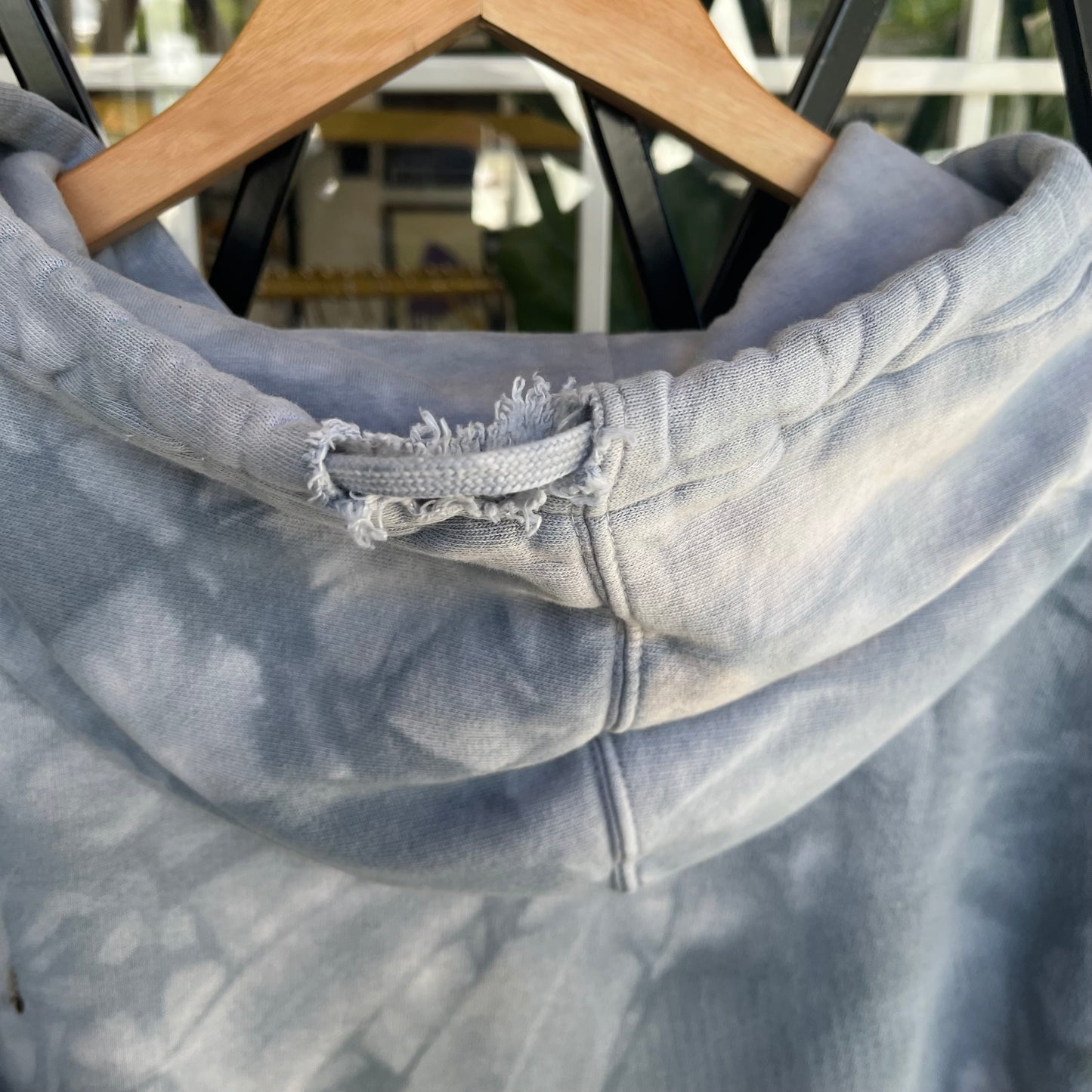 Tie Dye Wolf Hoodie - Size XXL