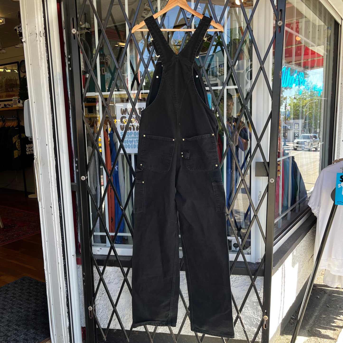 Carhartt Black Overalls - Size 32W