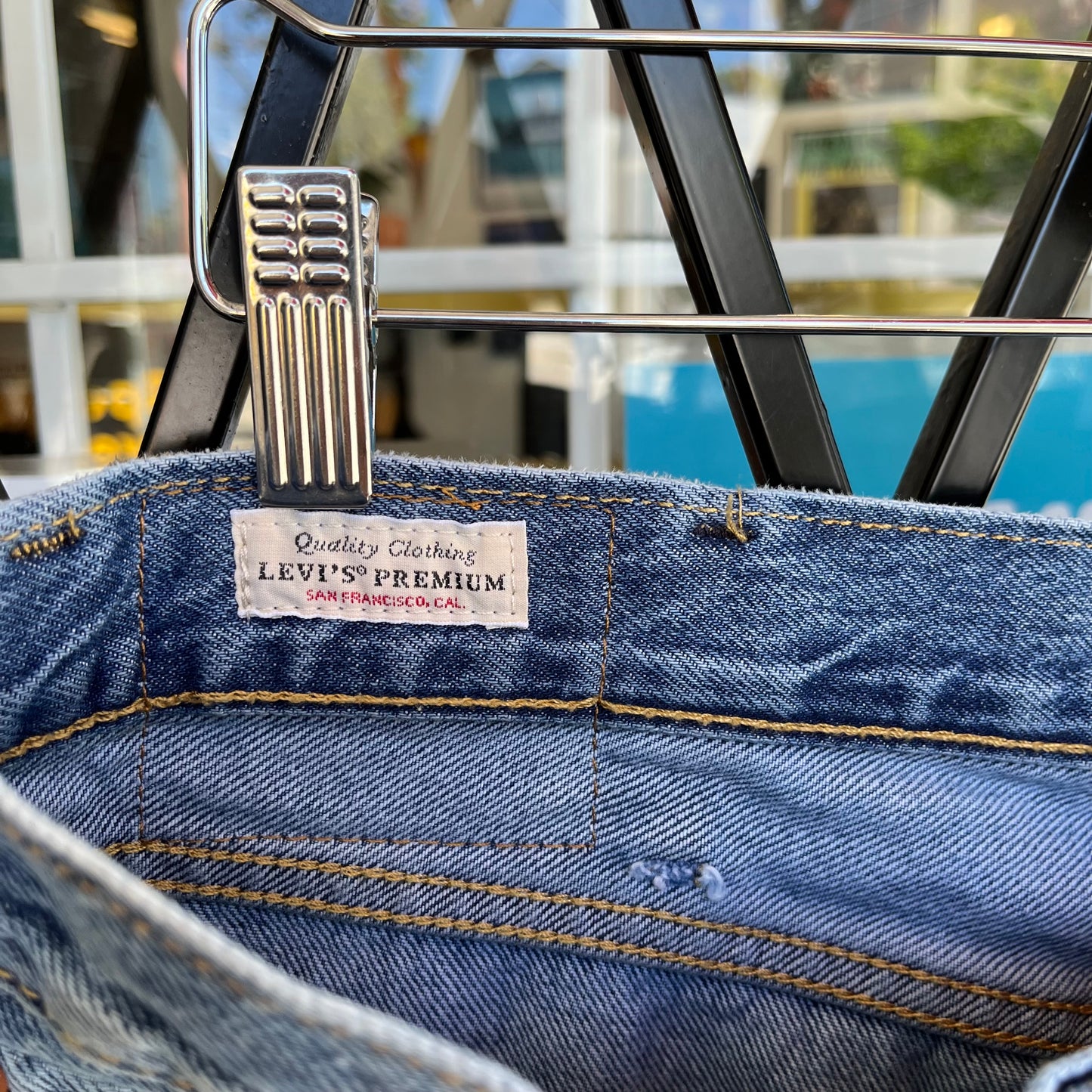 Levi’s Big E Baggy Denim Shorts - Size 38W