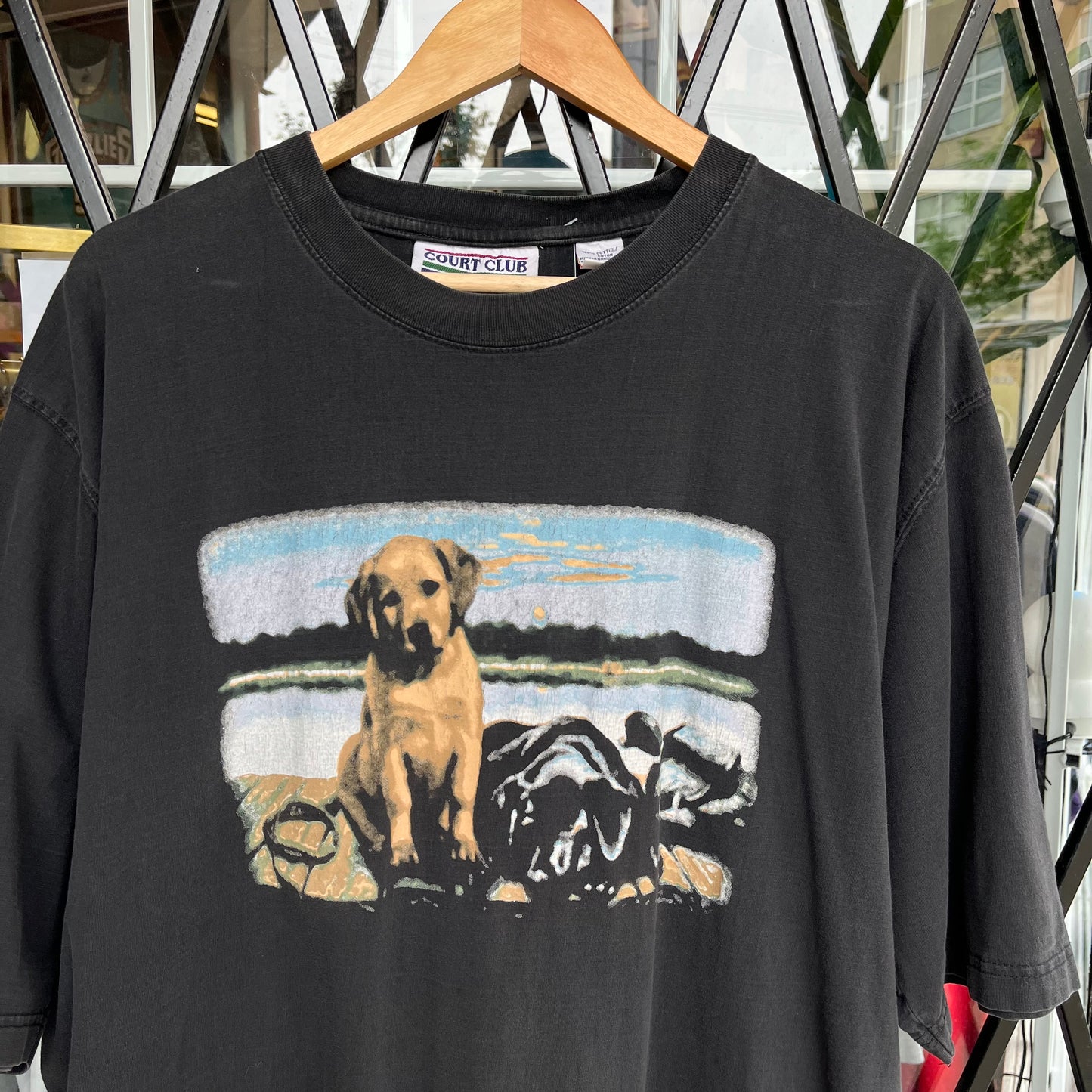 Vintage Retriever Dog Tee - Size XXL