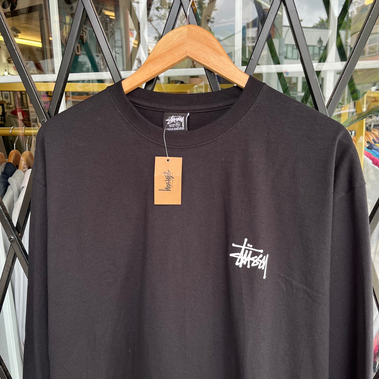 Stussy Basic Long Sleeve - Size XL