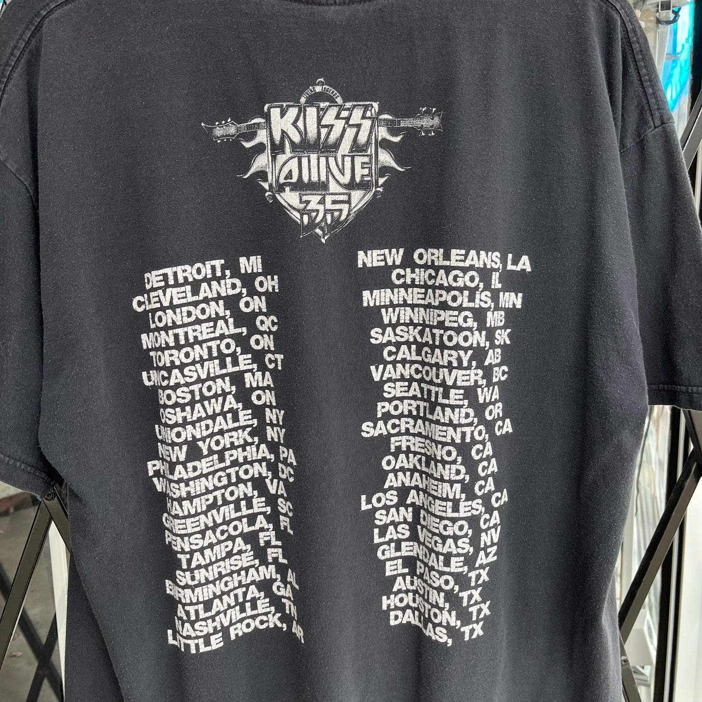 2000’s Kiss Tour Tee - Size XL