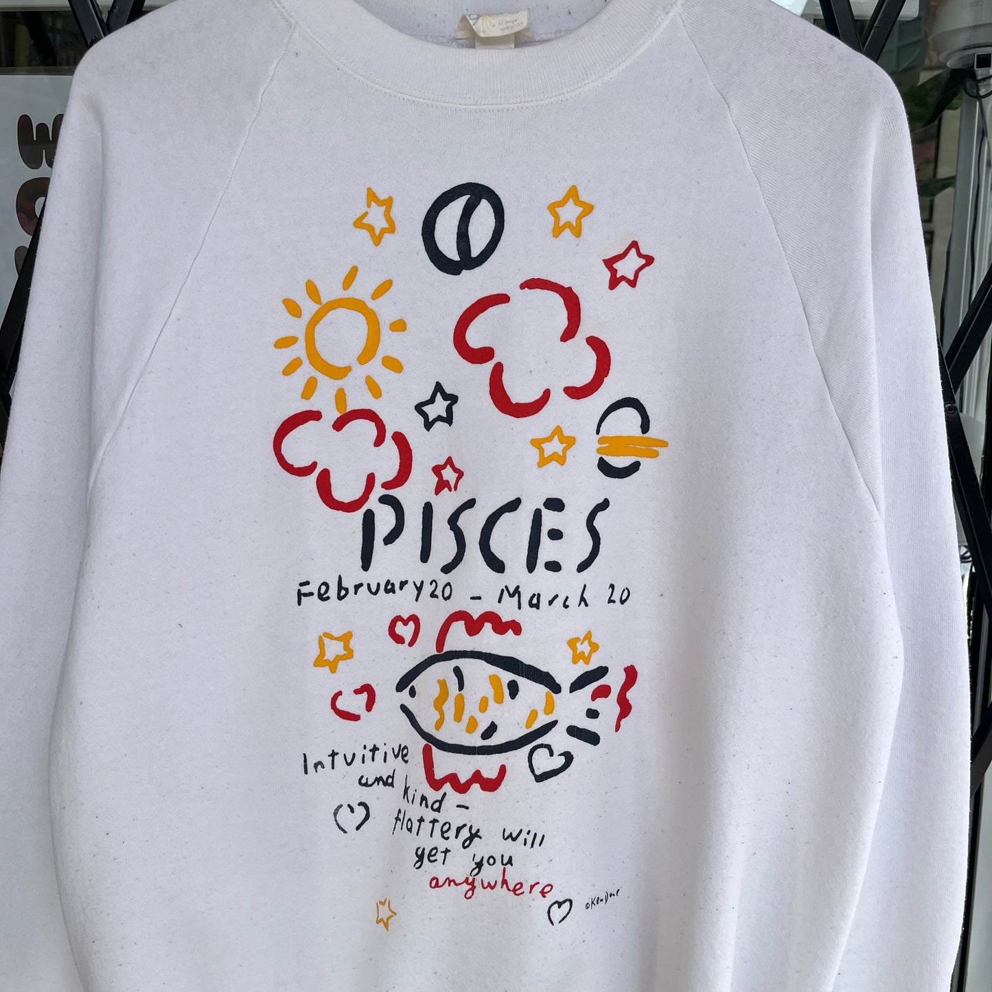 Vintage Pisces Crewneck - Size L