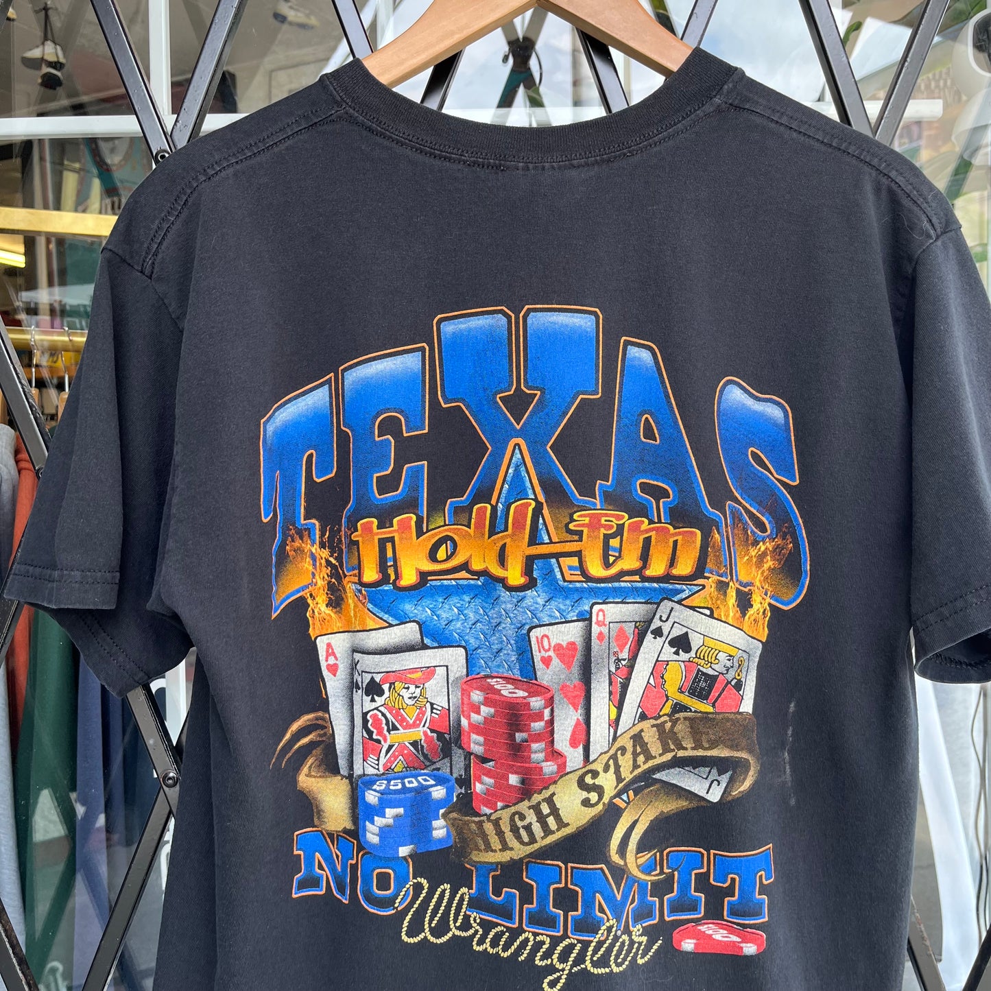 Vintage Wrangler Texas Hold ‘Em Tee - Size L