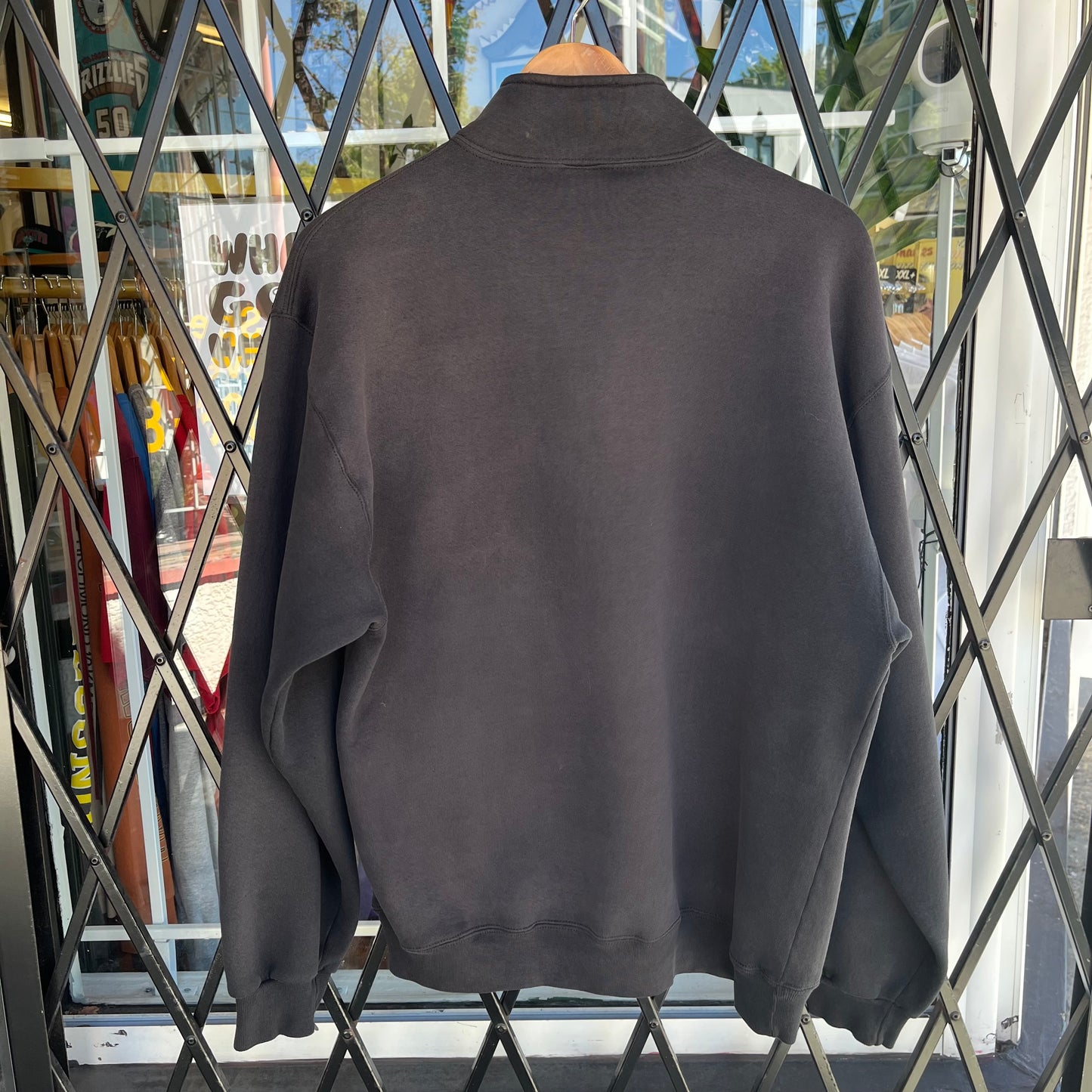 Russell Quarter Zip Sweater - Size L