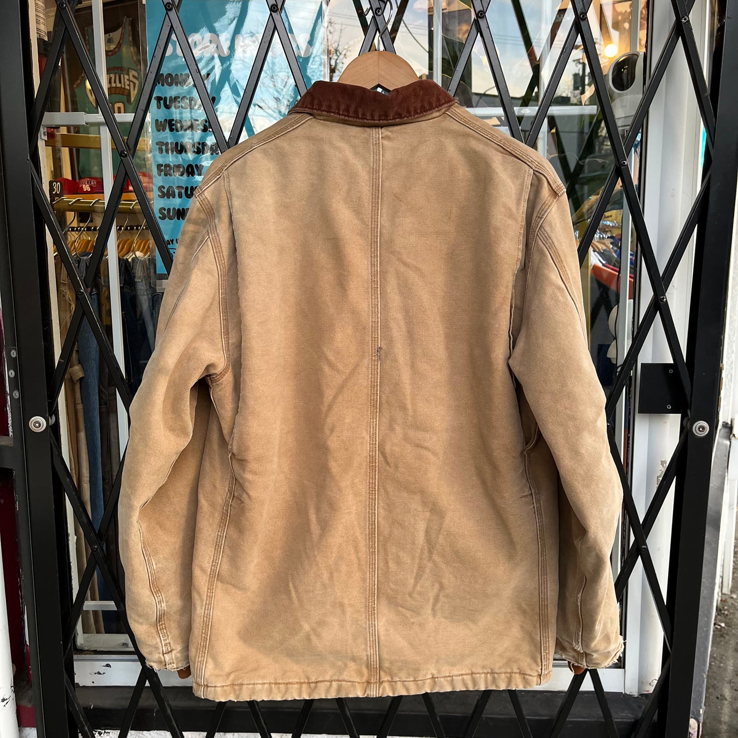 Carhartt Insulated Chore Style Jacket - Size M