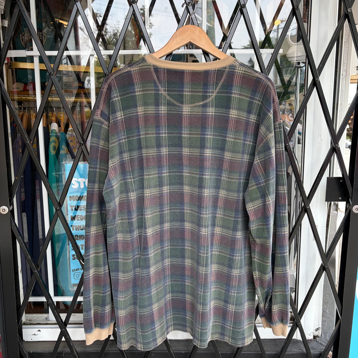 Vintage Aeropastale Plaid Long Sleeve - Size XL