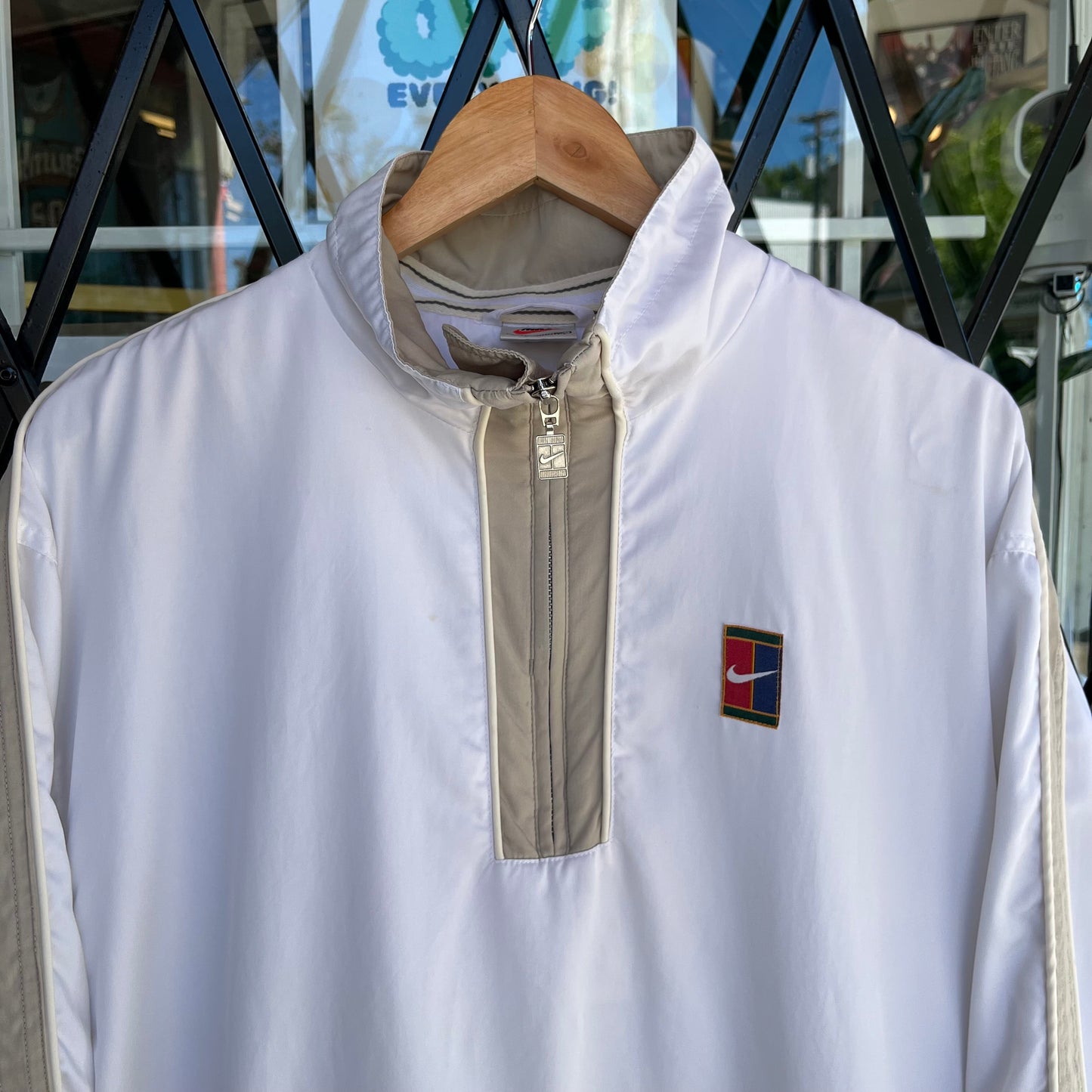 Vintage Nike Tennis Pullover Windbreaker - Size XL