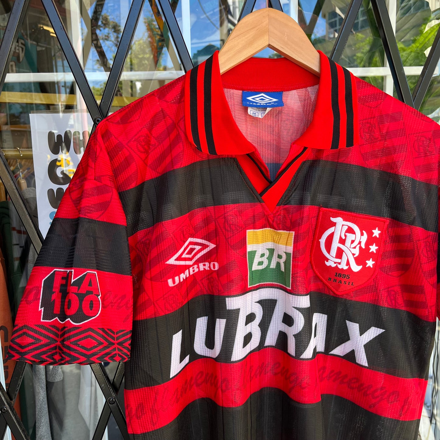 1995/96 Umbro Flamengo Jersey - Size L