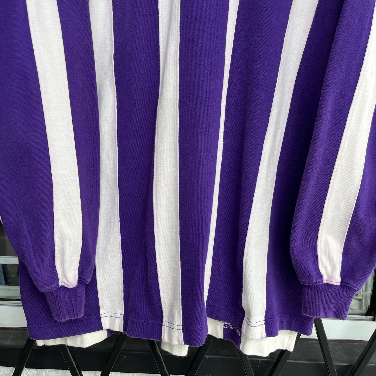 Vintage Washington Huskies Long Sleeve Rugby Shirt - Size XL