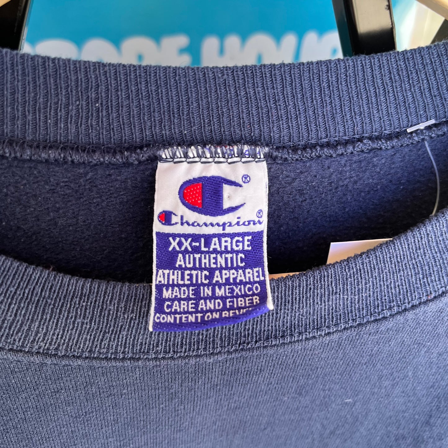 Vintage Champion Denver Broncos Crewneck - Size XXL