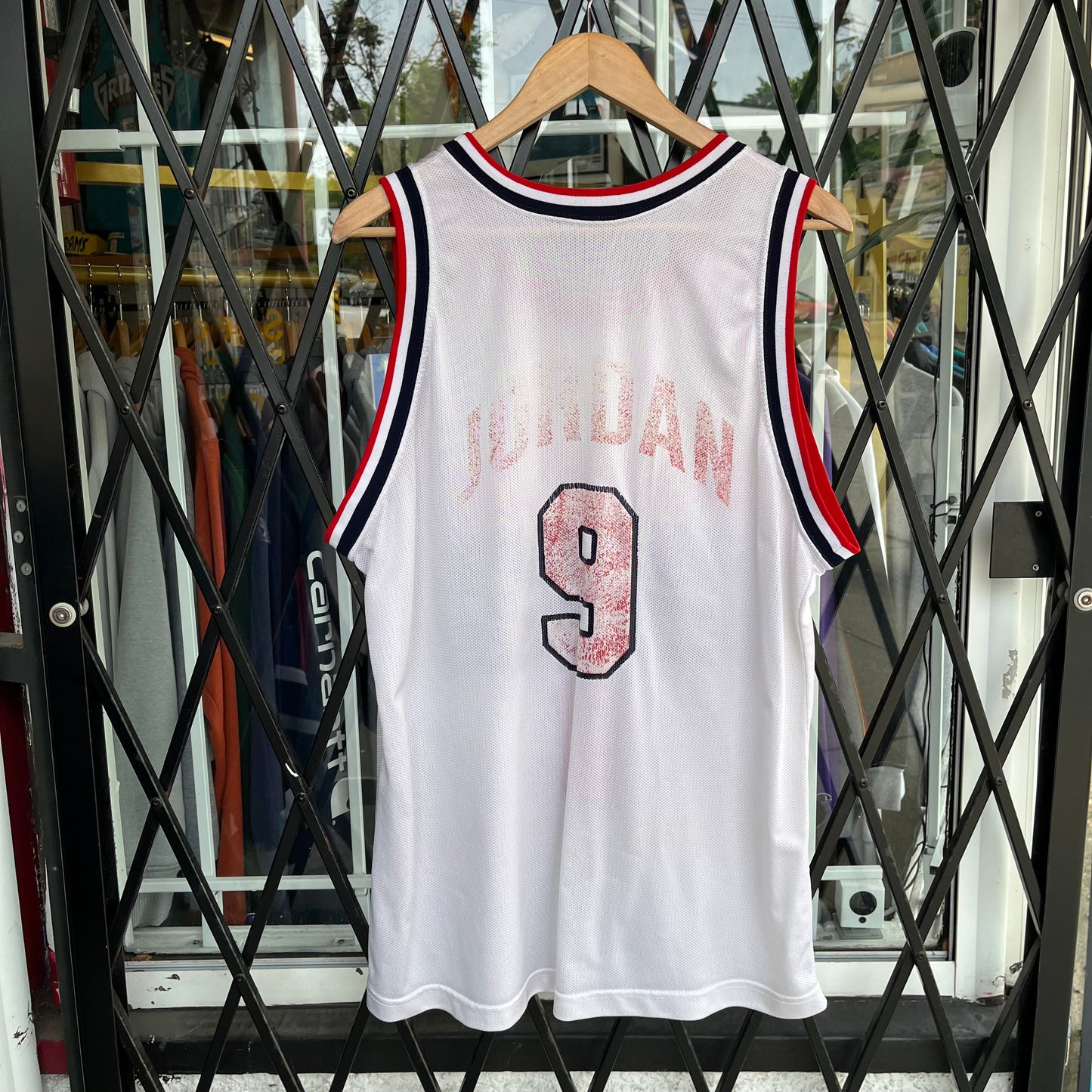 Vintage Champion Team USA Olympics Michael Jordan Jersey - Size XL