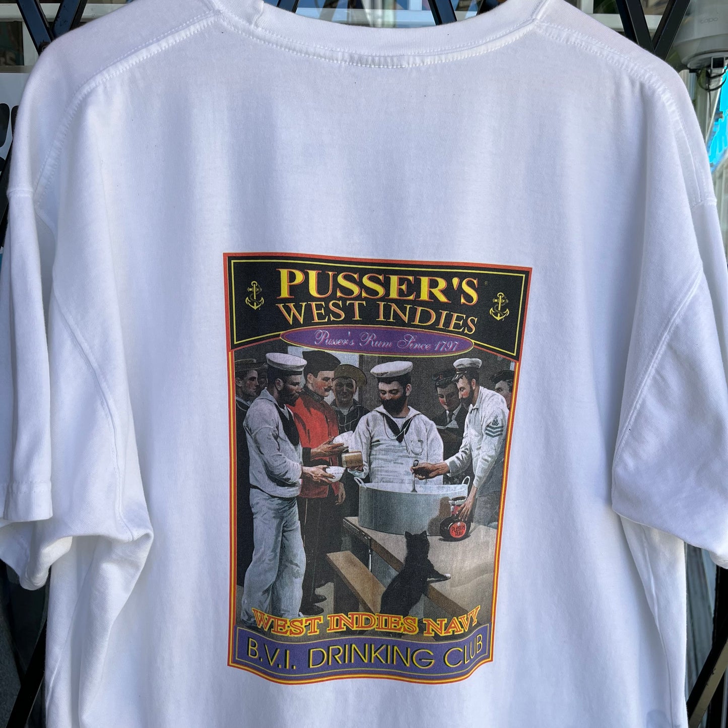 Vintage Pussers West Indies Rum Tee - Size XL