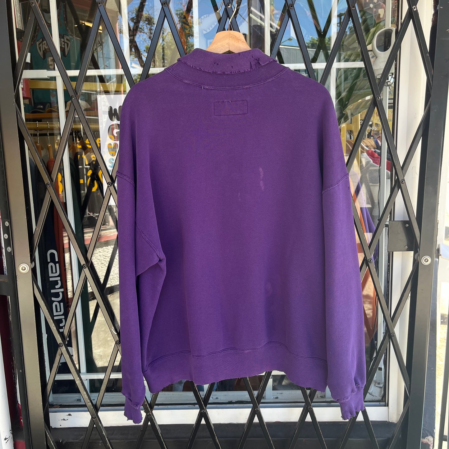 Distressed 1992 Huskies Rose Bowl Turtleneck Sweater - Size XL
