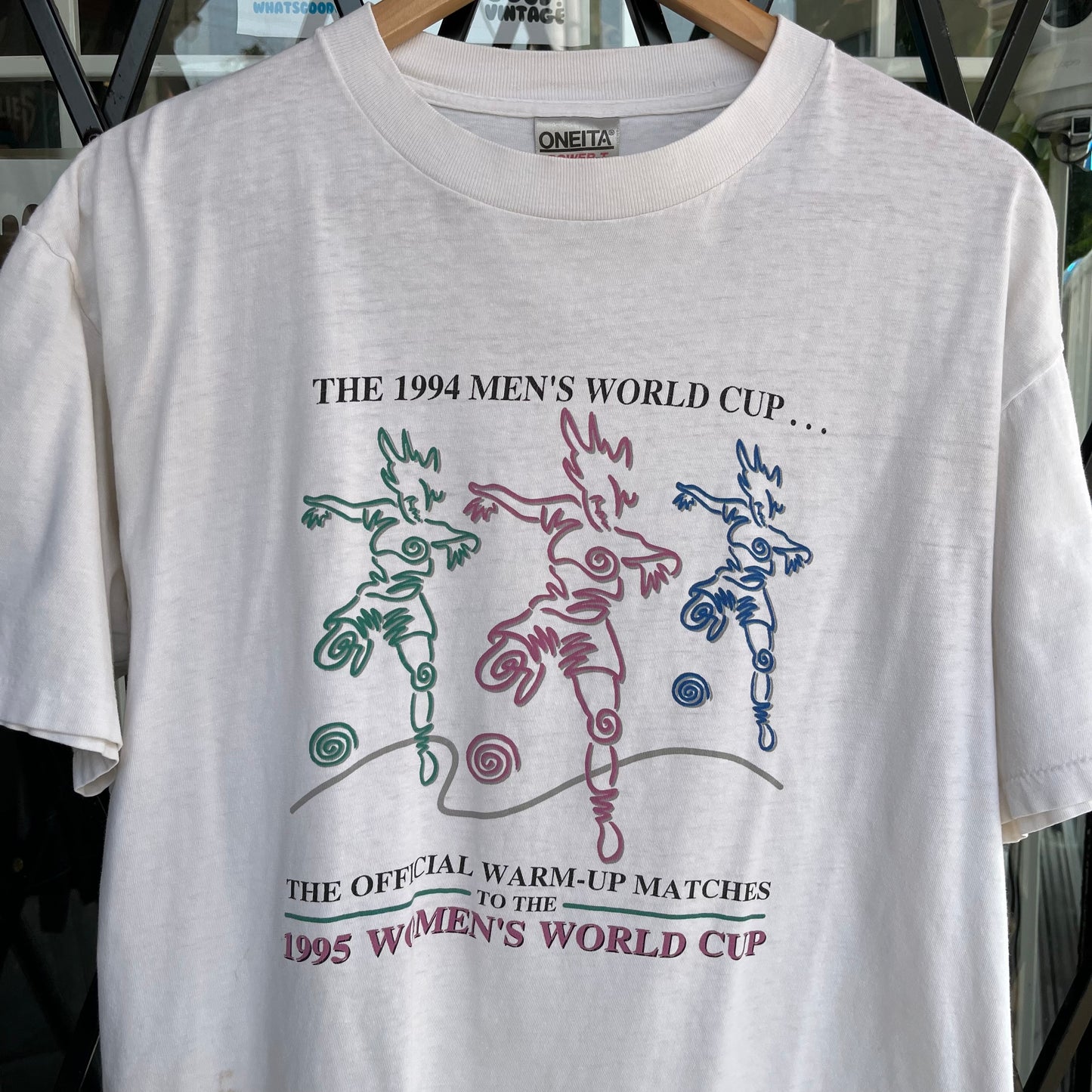 1995 Women’s Soccer World Cup Tee - Size L