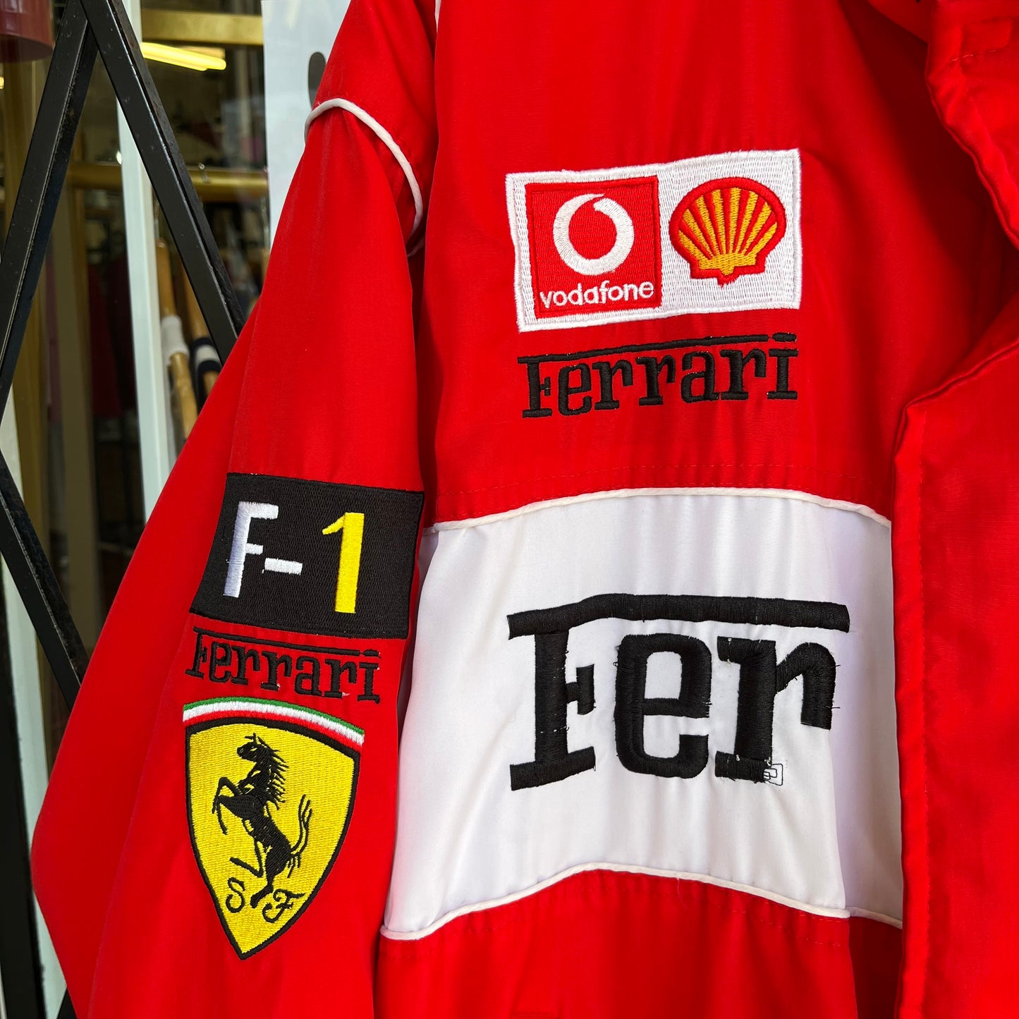 Vintage Ferrari F1 Racing Jacket - Size XXL