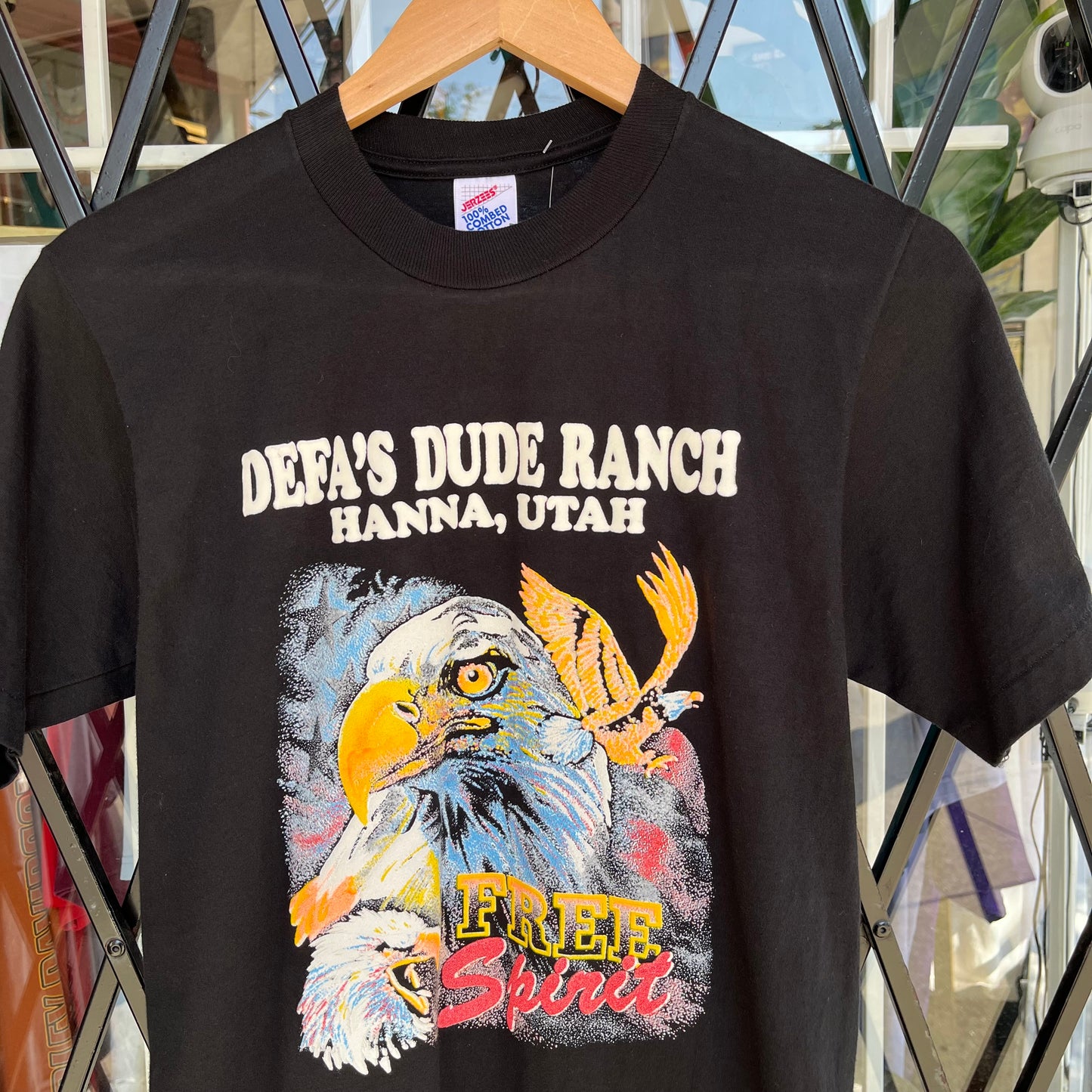 Vintage Dude Ranch Eagle Tee - Size M
