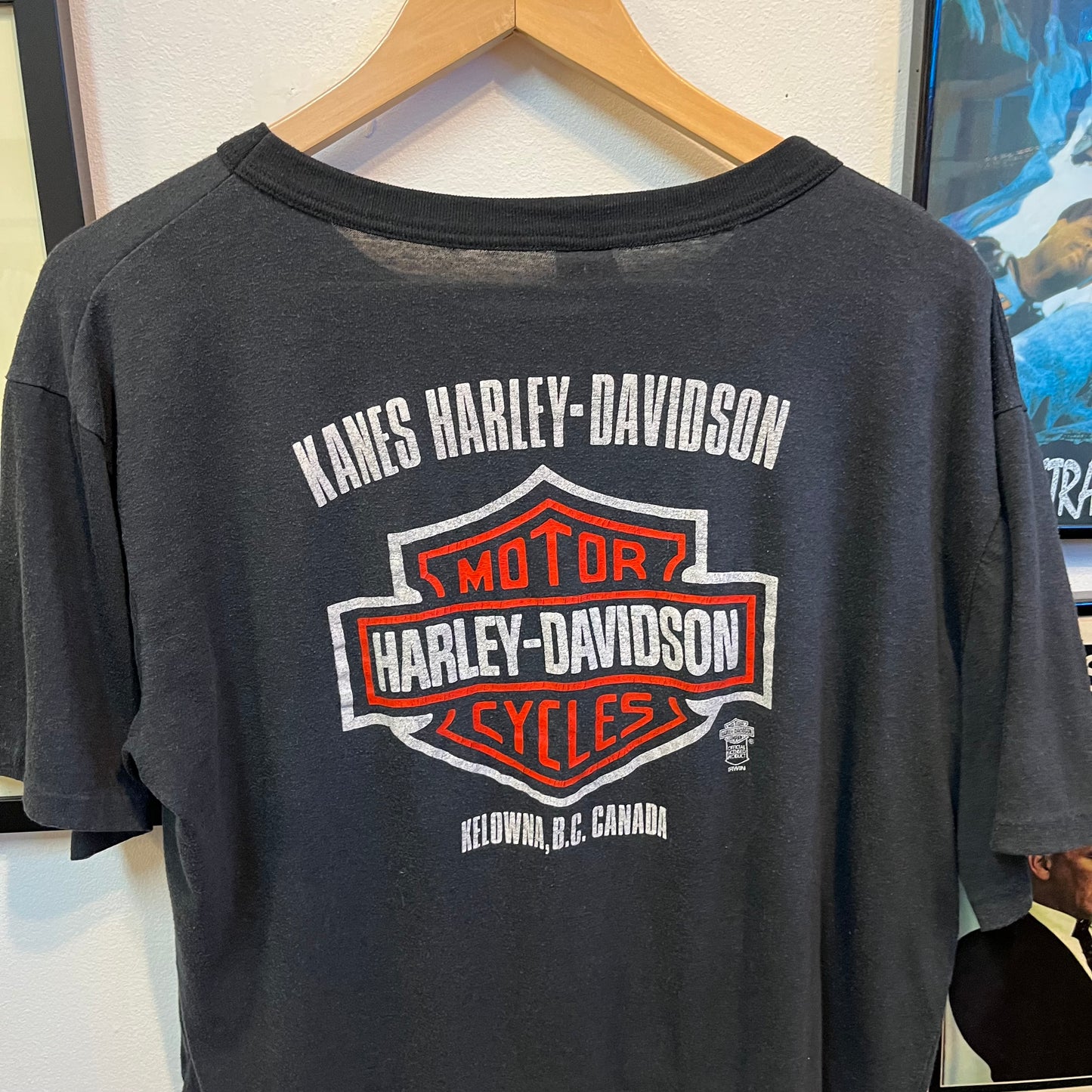 Faded 1980’s Harley Davidson Kelowna Tee - Size XL