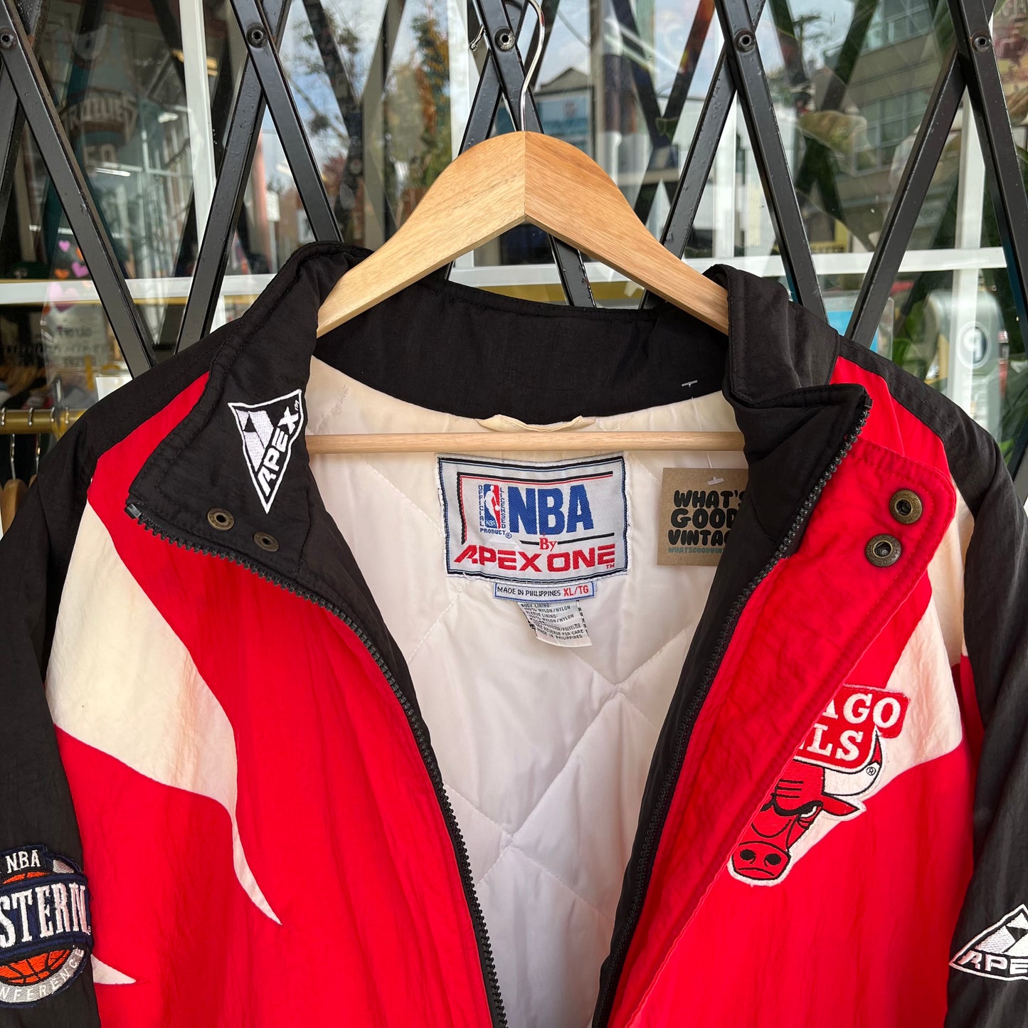 Vintage Apex One Chicago Bulls Jacket - Size XL