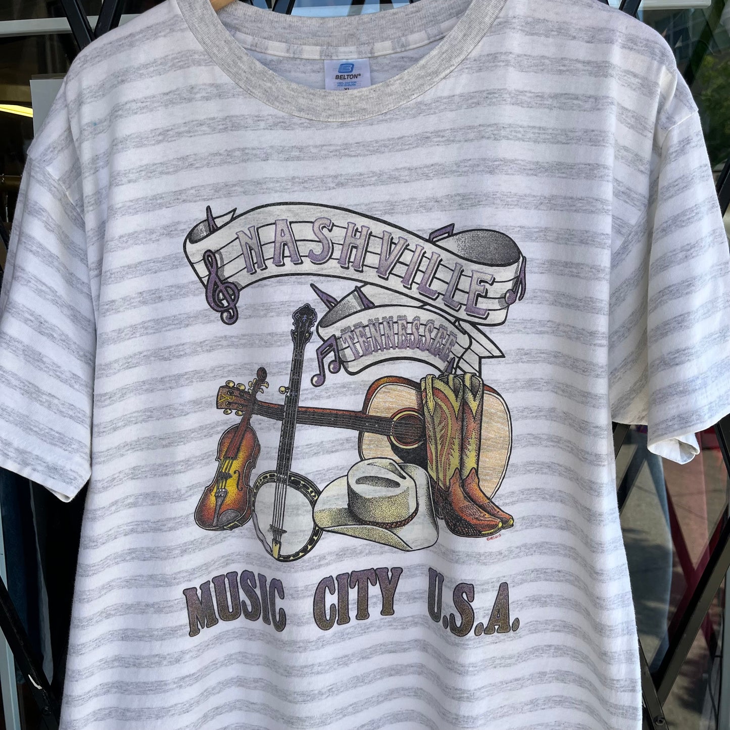 Vintage Nashville Country Tee - Size XL