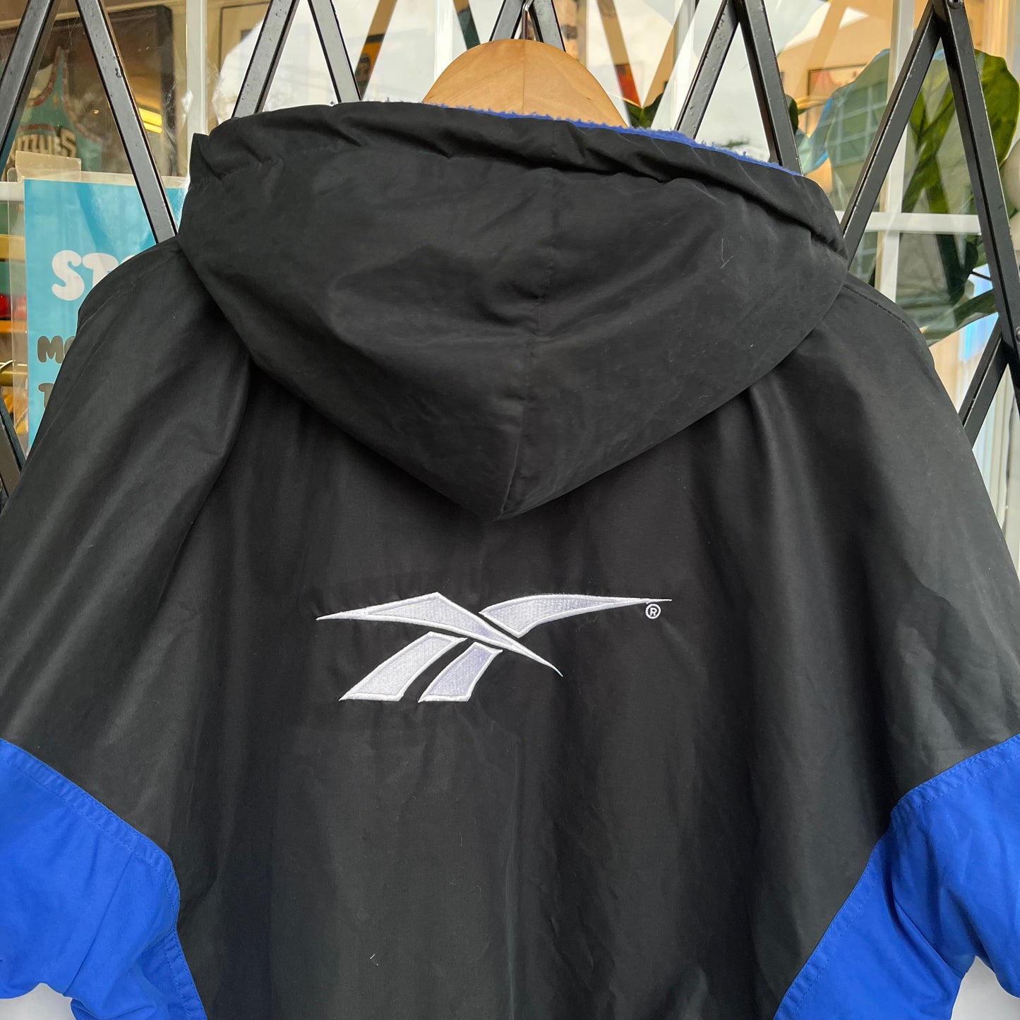 Vintage Reebok Fleece Lined Jacket - Size M