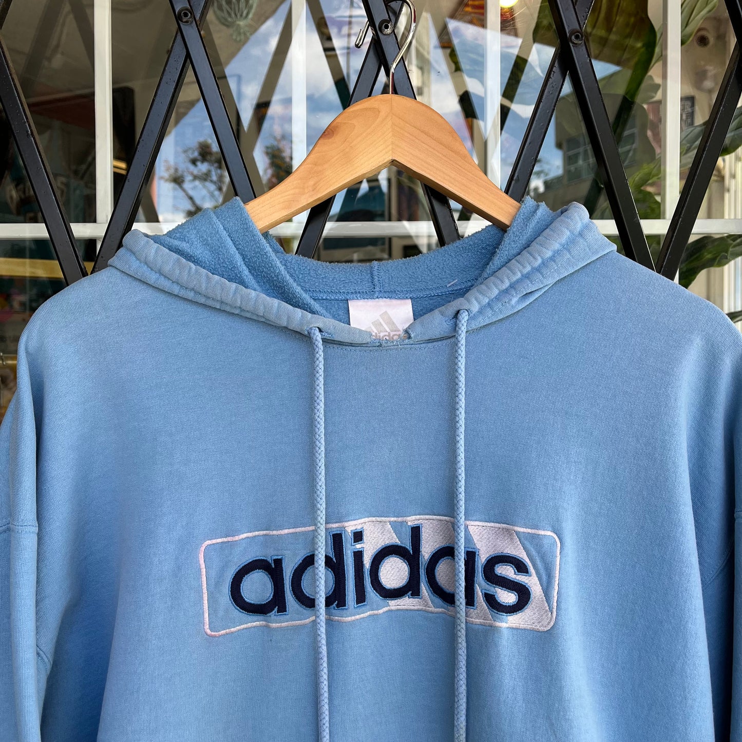 Vintage Y2K Adidas Hoodie - Size M