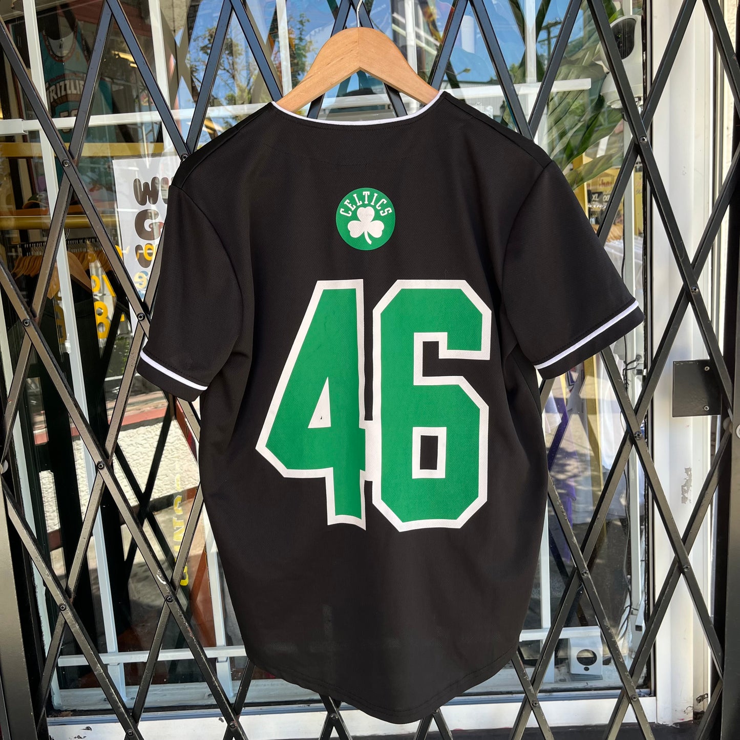 Boston Celtics Baseball Jersey - Size S