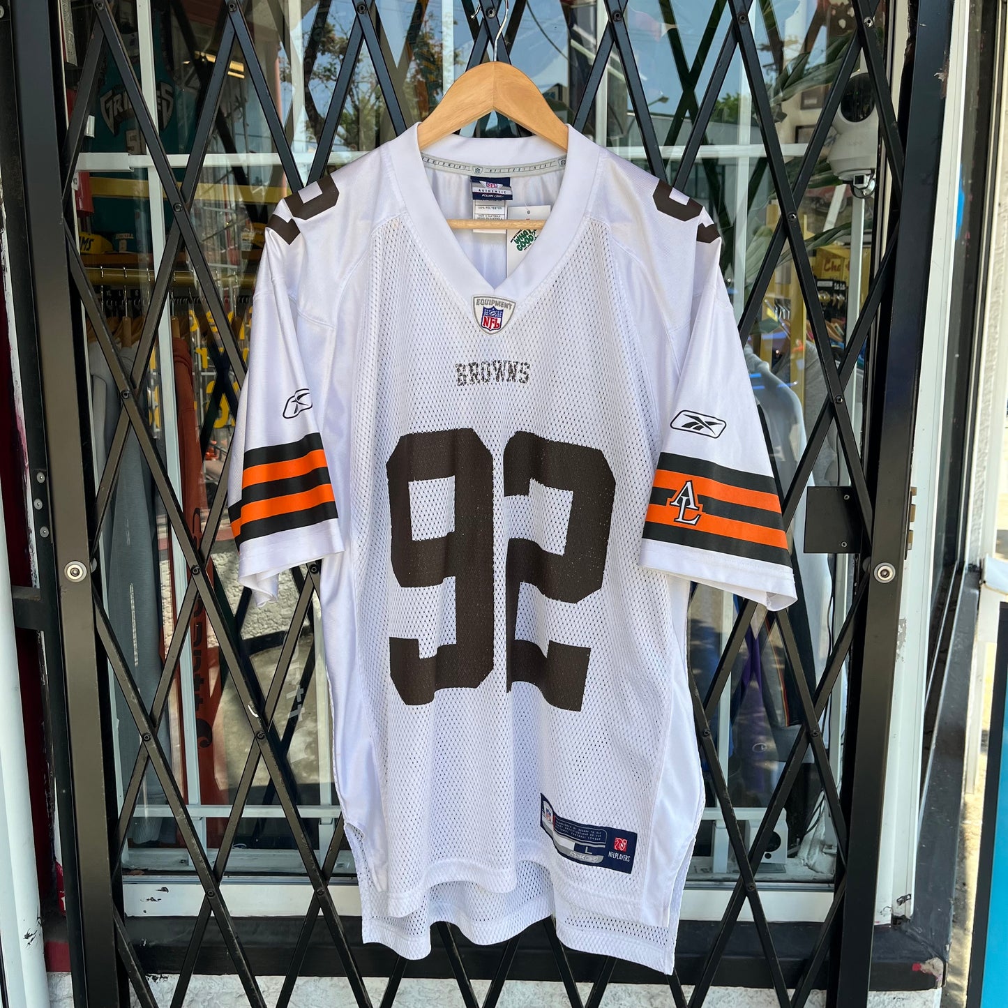 Cleveland Browns Shaun Rogers Jersey - Size L