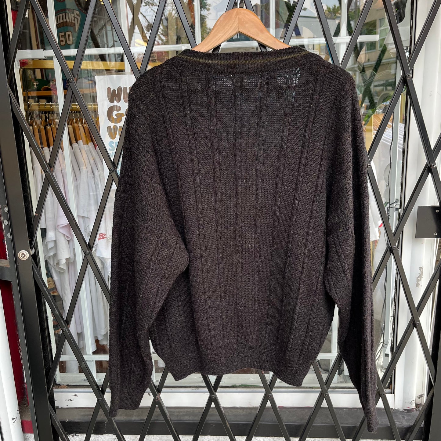 Vintage Knit Cardigan - Size XL