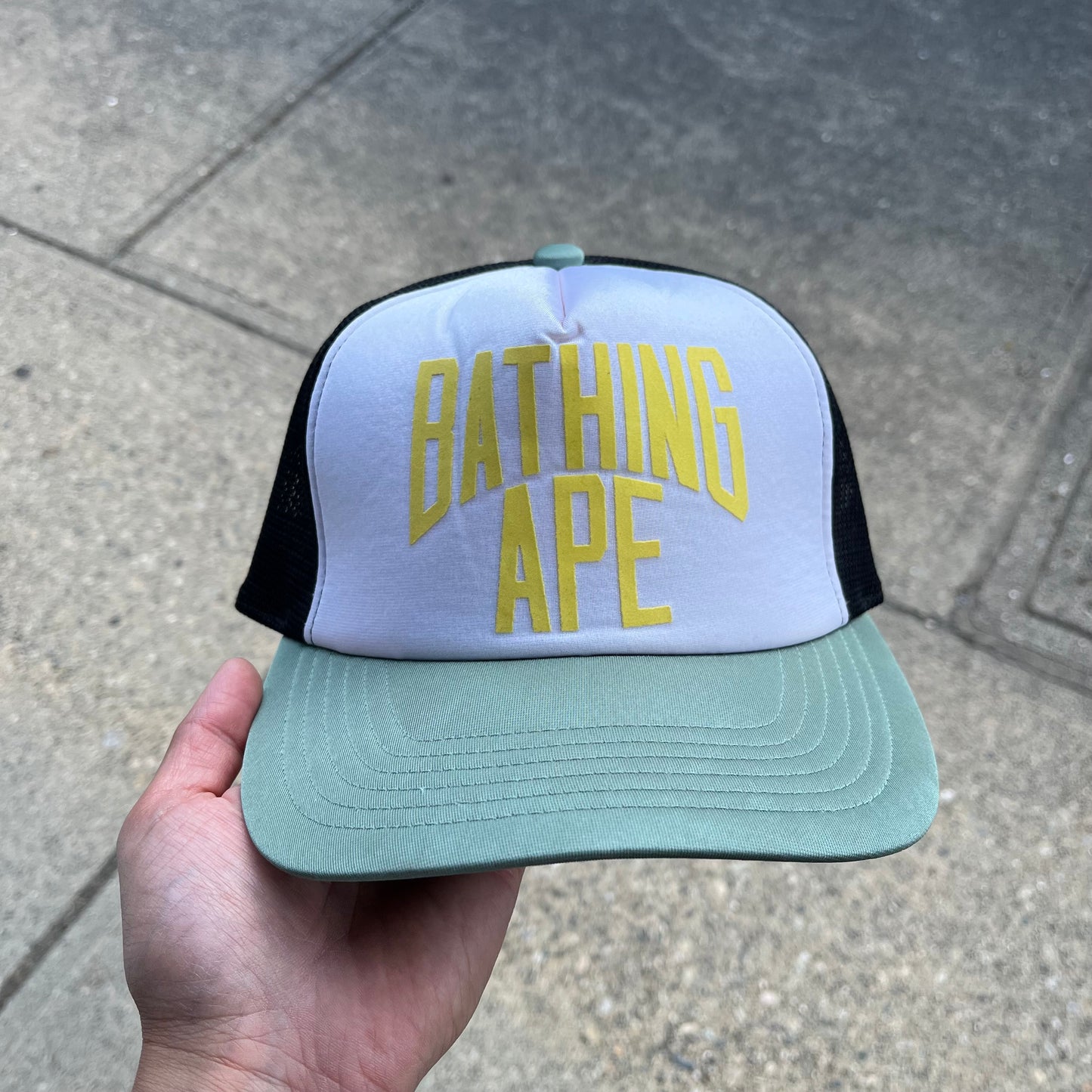 Bape Trucker Hat Japan Exclusive