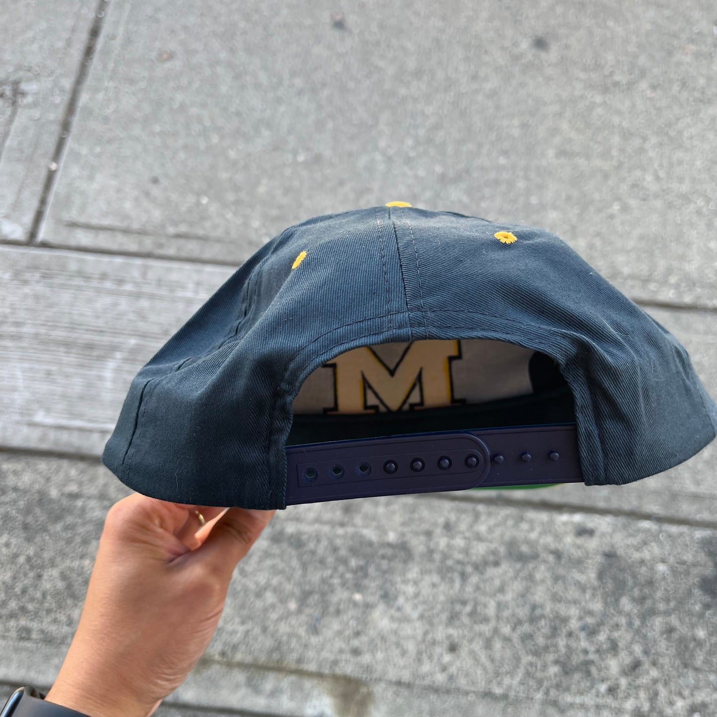Vintage Michigan Wolverines Snapback