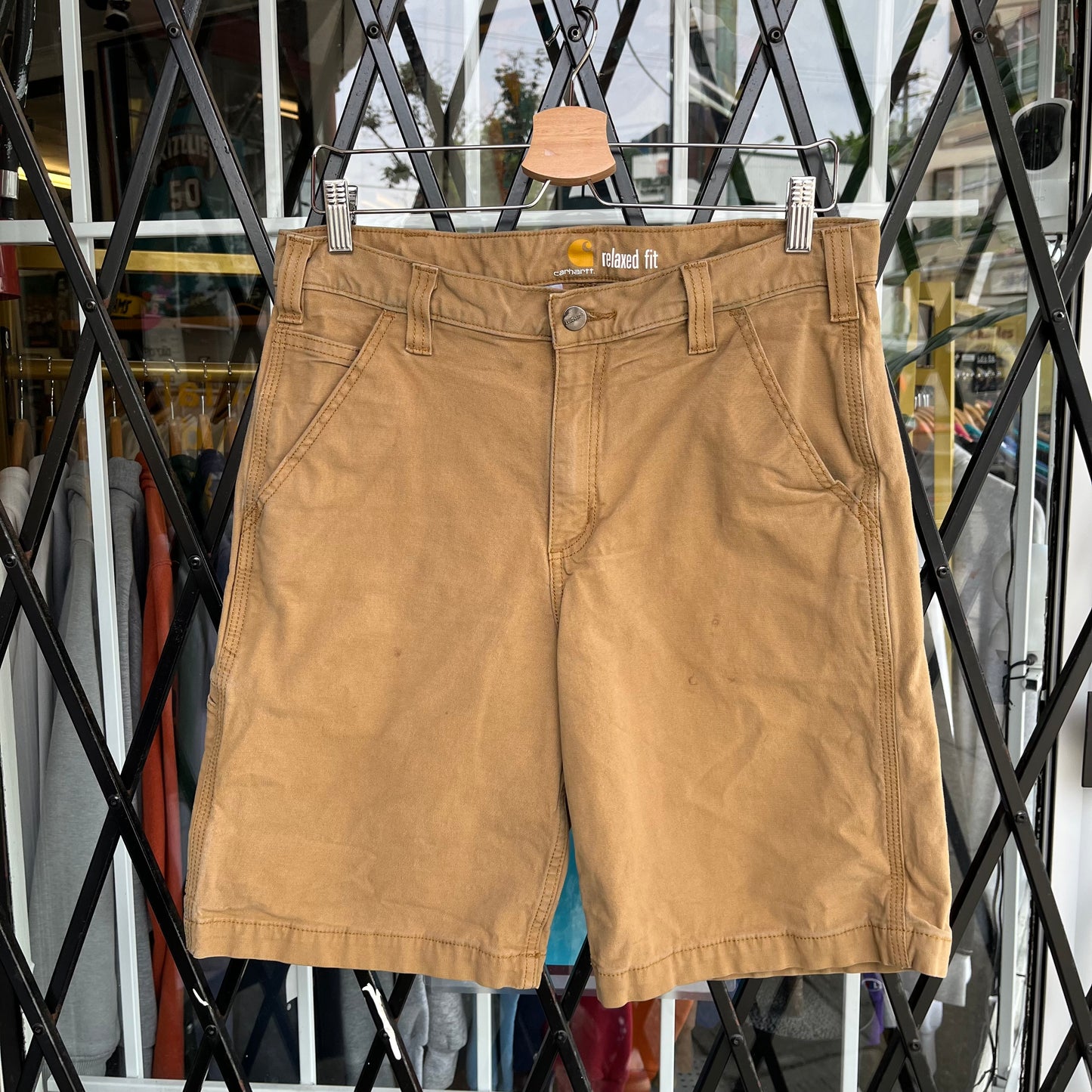Carhartt Khaki Shorts - Size 33W